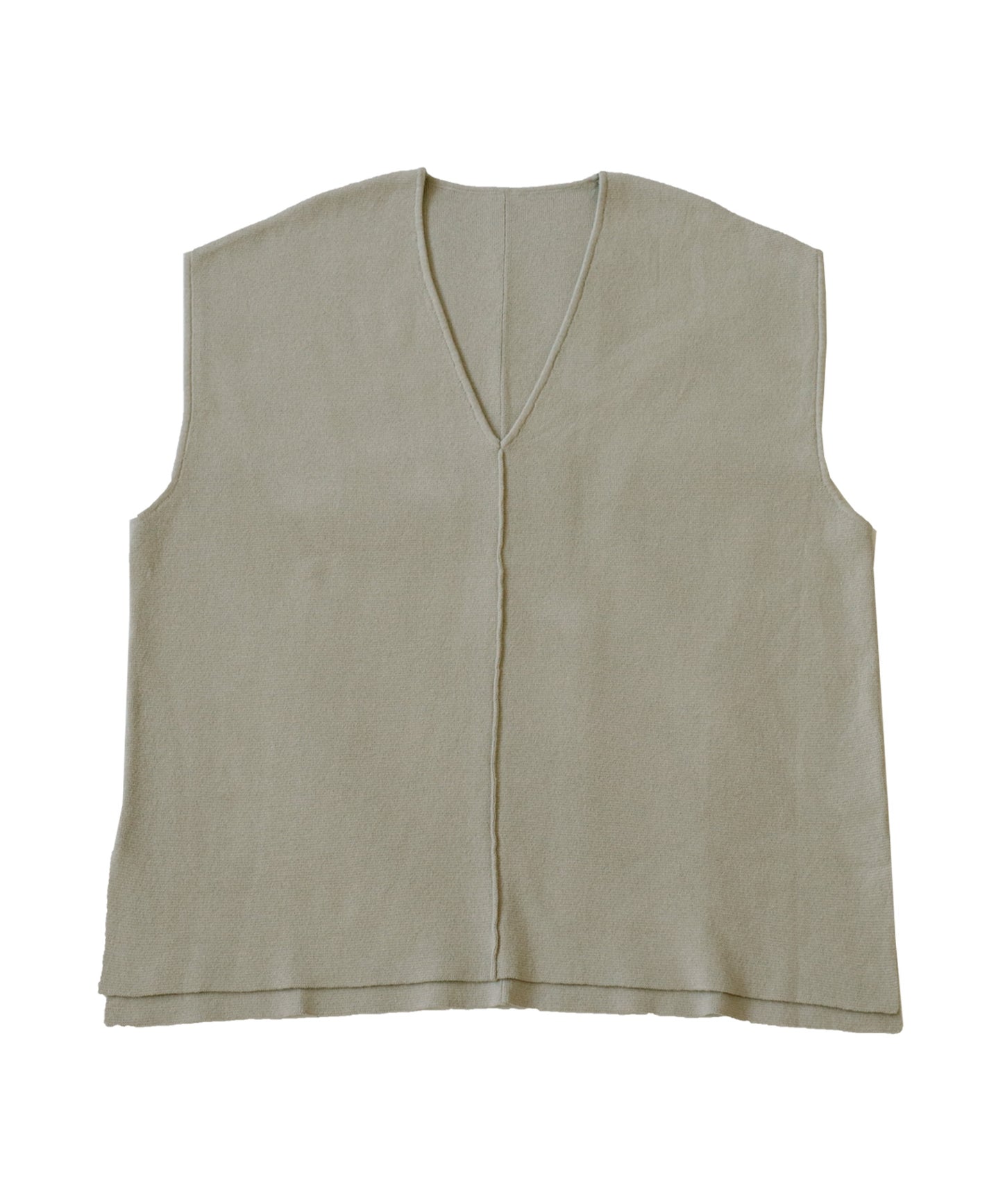 Milan ribs Knit Vest Ladies