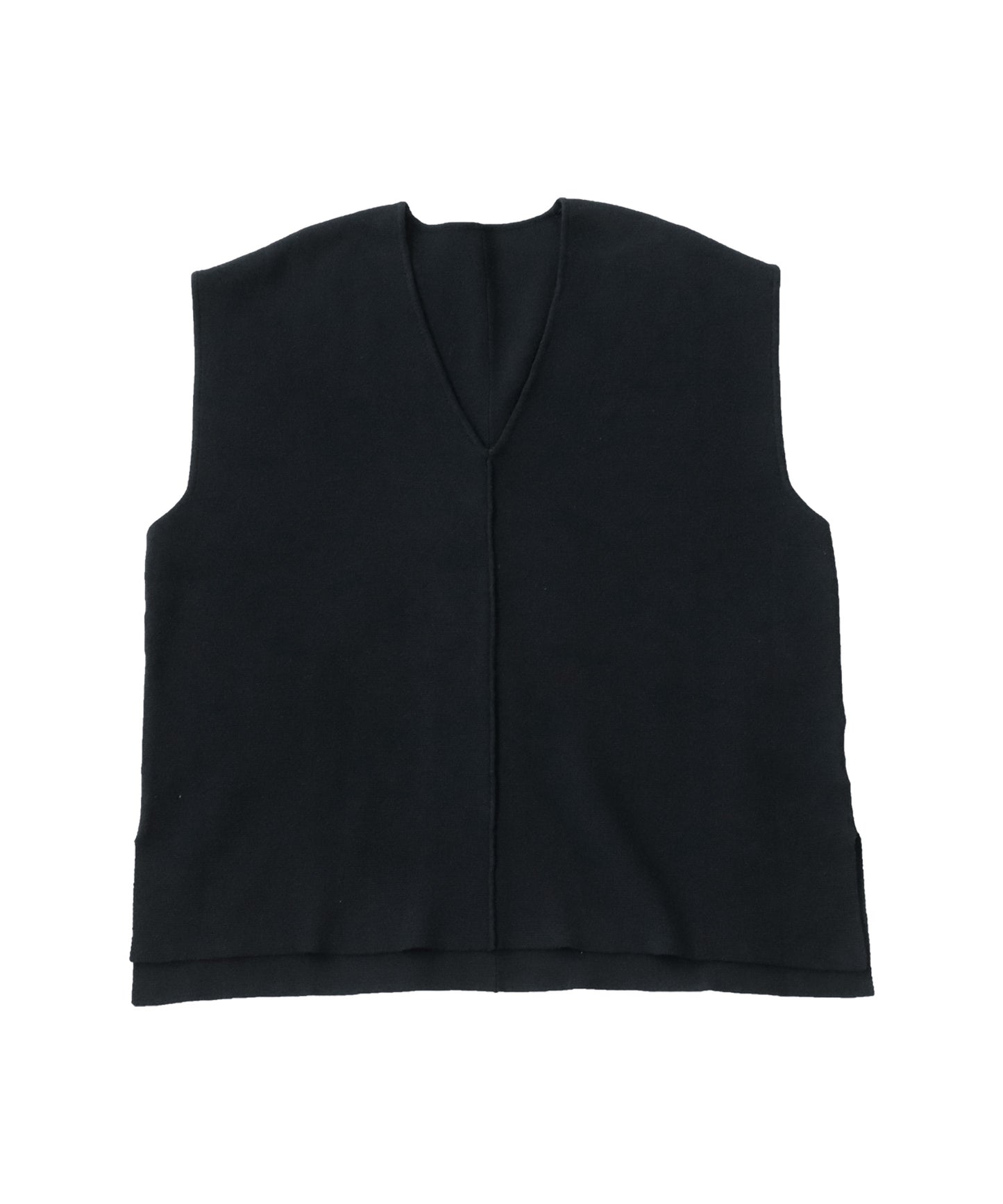 Milan ribs Knit Vest Ladies