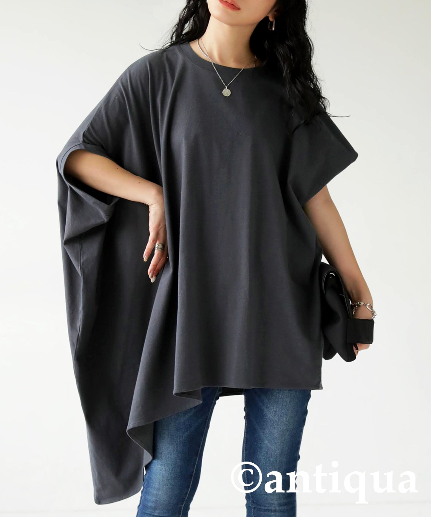 Antibacterial Deodorant asymmetry Ladies Tops