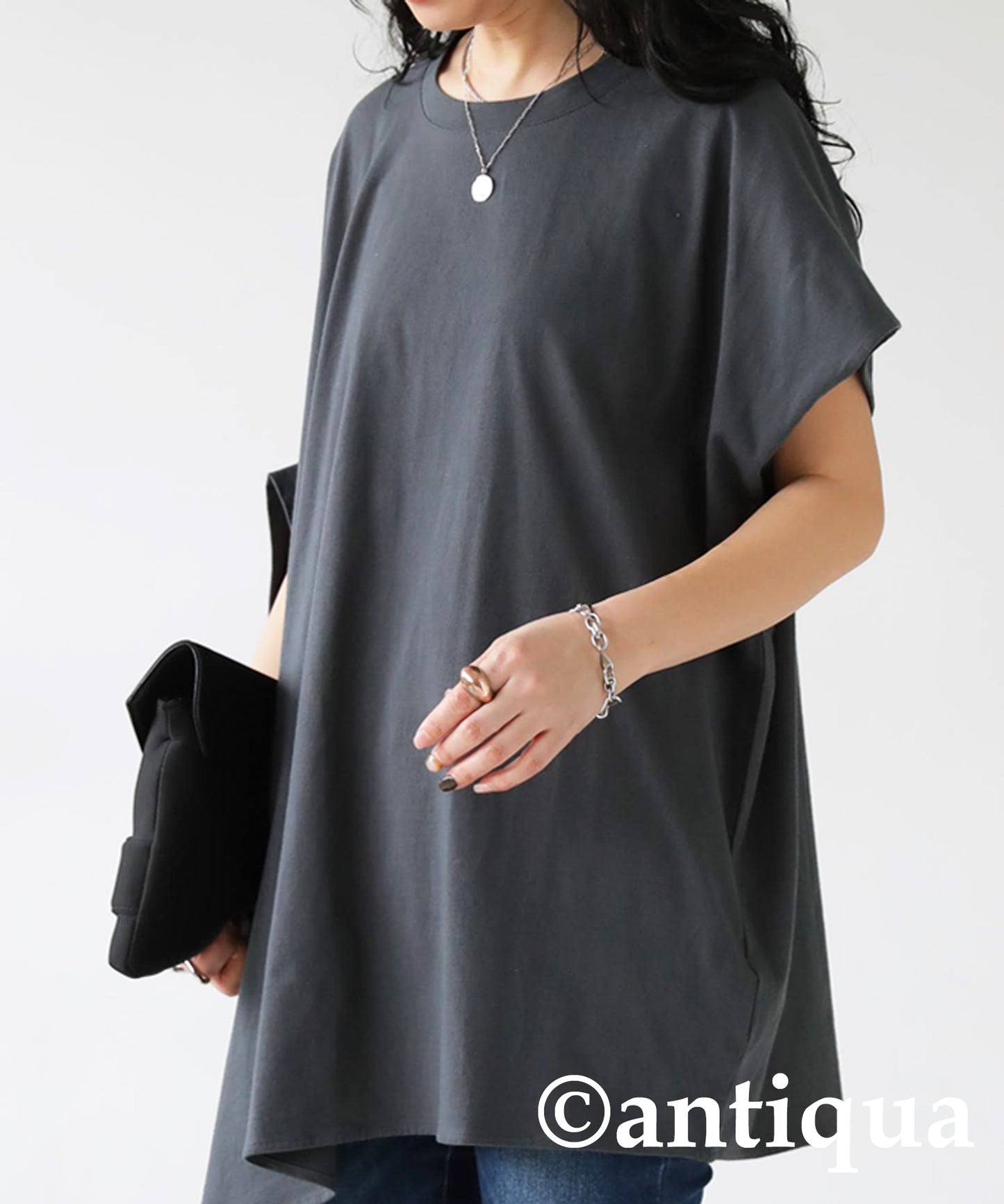 Antibacterial Deodorant asymmetry Ladies Tops