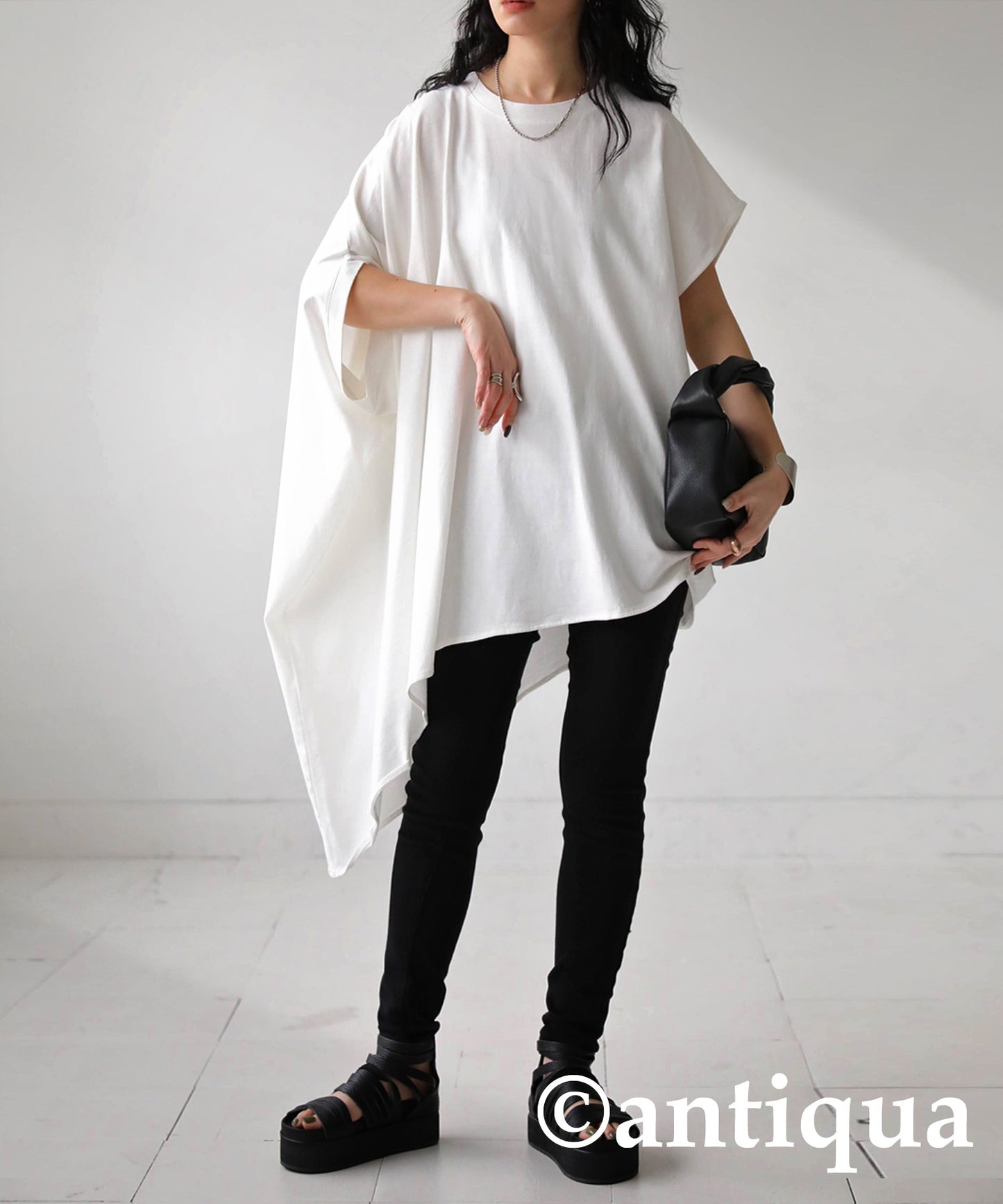 Antibacterial Deodorant asymmetry Ladies Tops