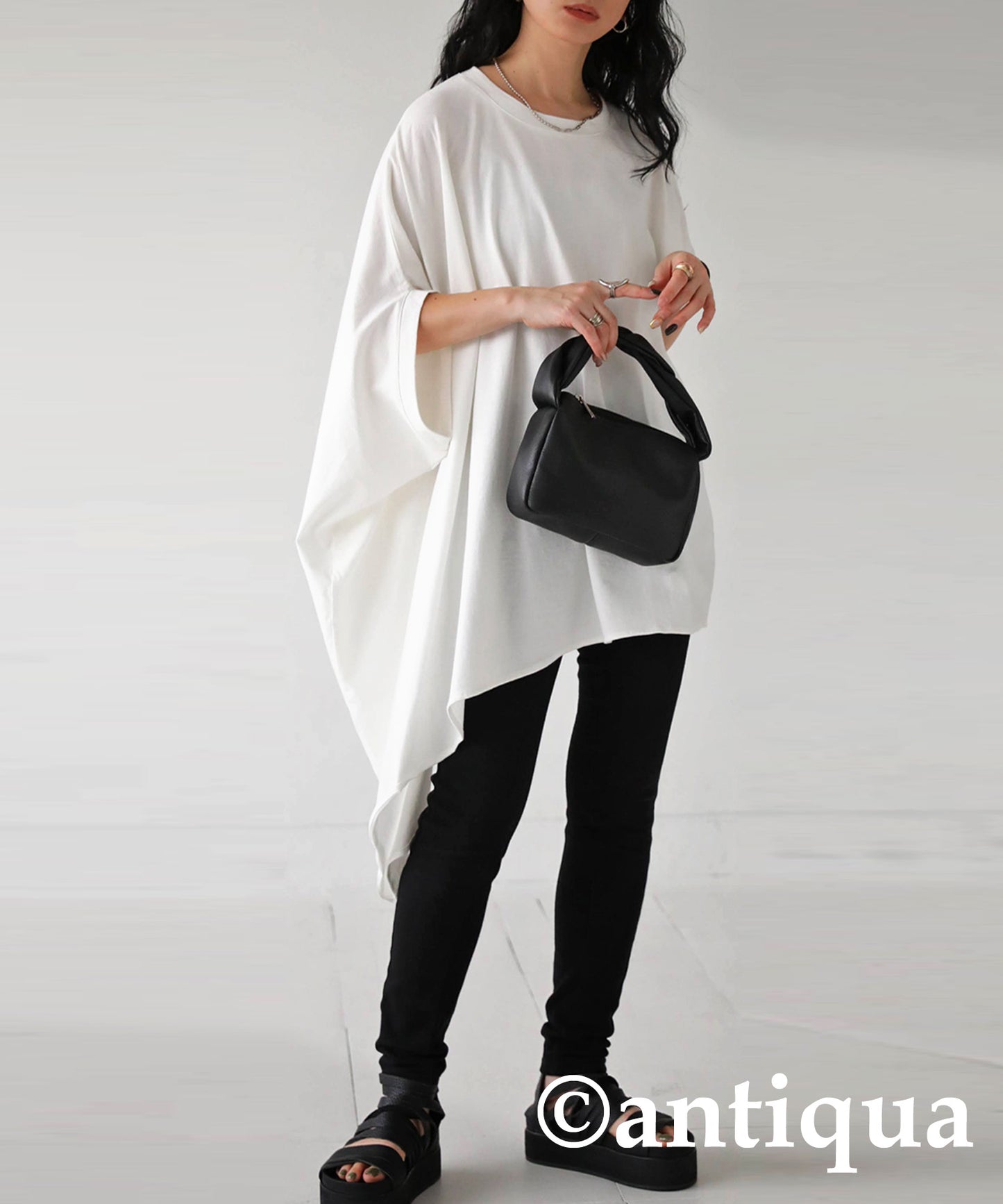 Antibacterial Deodorant asymmetry Ladies Tops