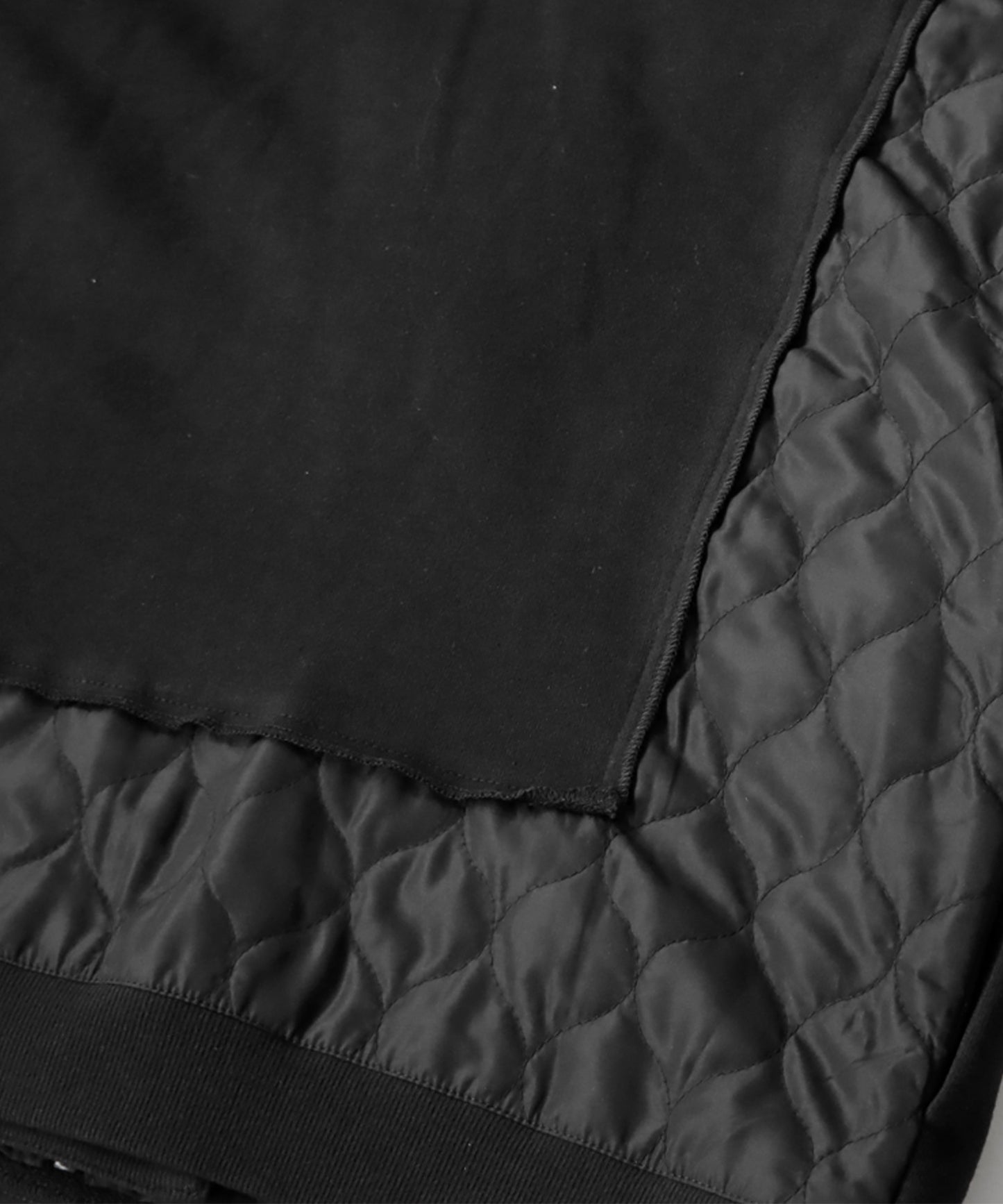 Asymmetry quilting jacket Ladies