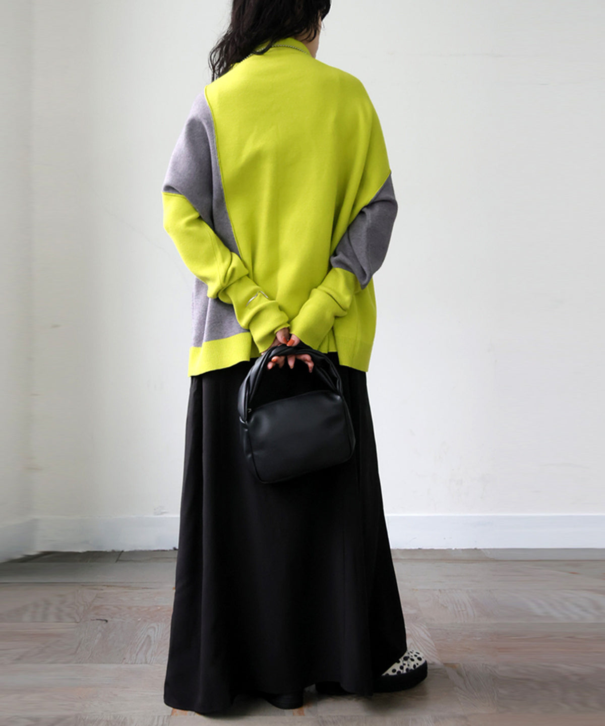 Double Jacquard Color Combination Knitwear Ladies