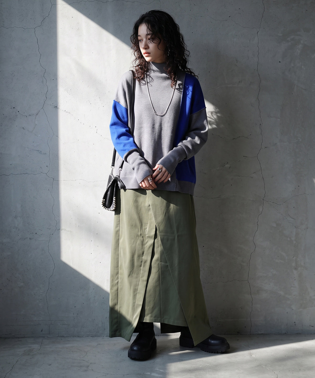 Double Jacquard Color Combination Knitwear Ladies