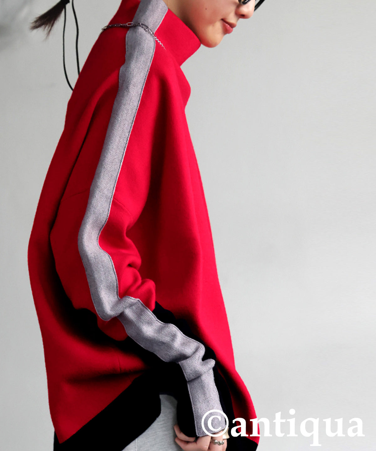 Double Jacquard Color Combination Knitwear Ladies