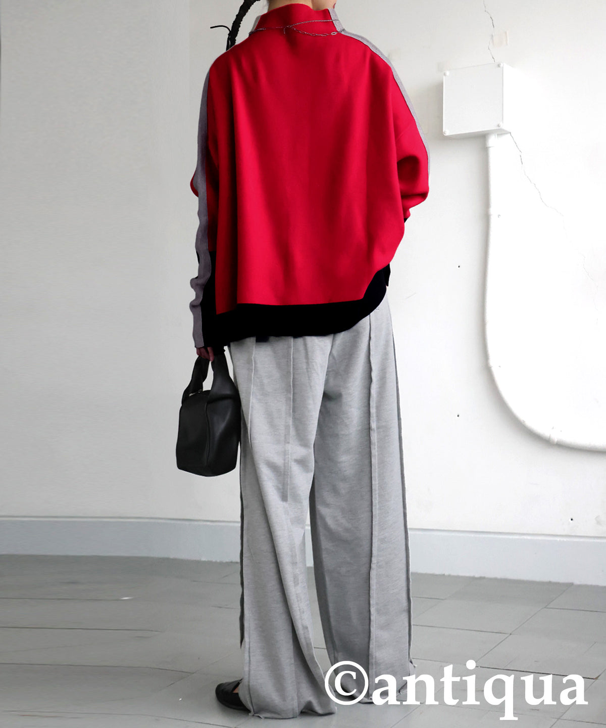 Double Jacquard Color Combination Knitwear Ladies
