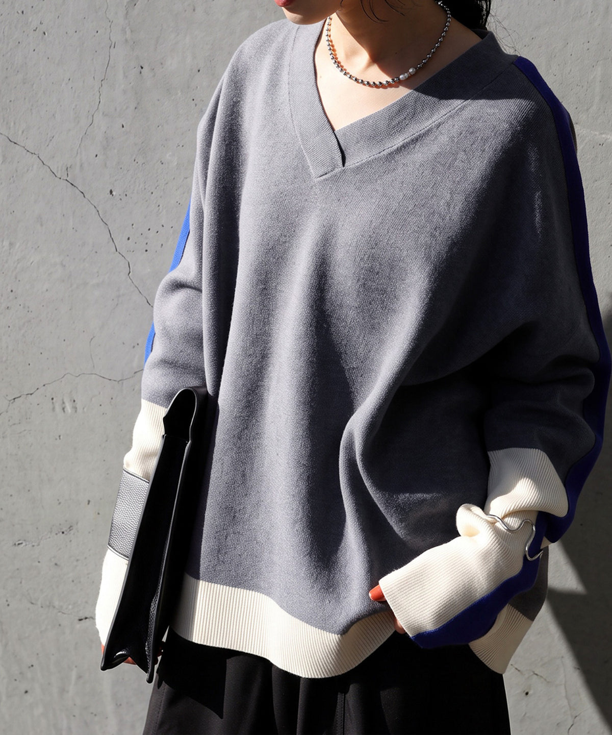 Double Jacquard Color Combination Knitwear Ladies