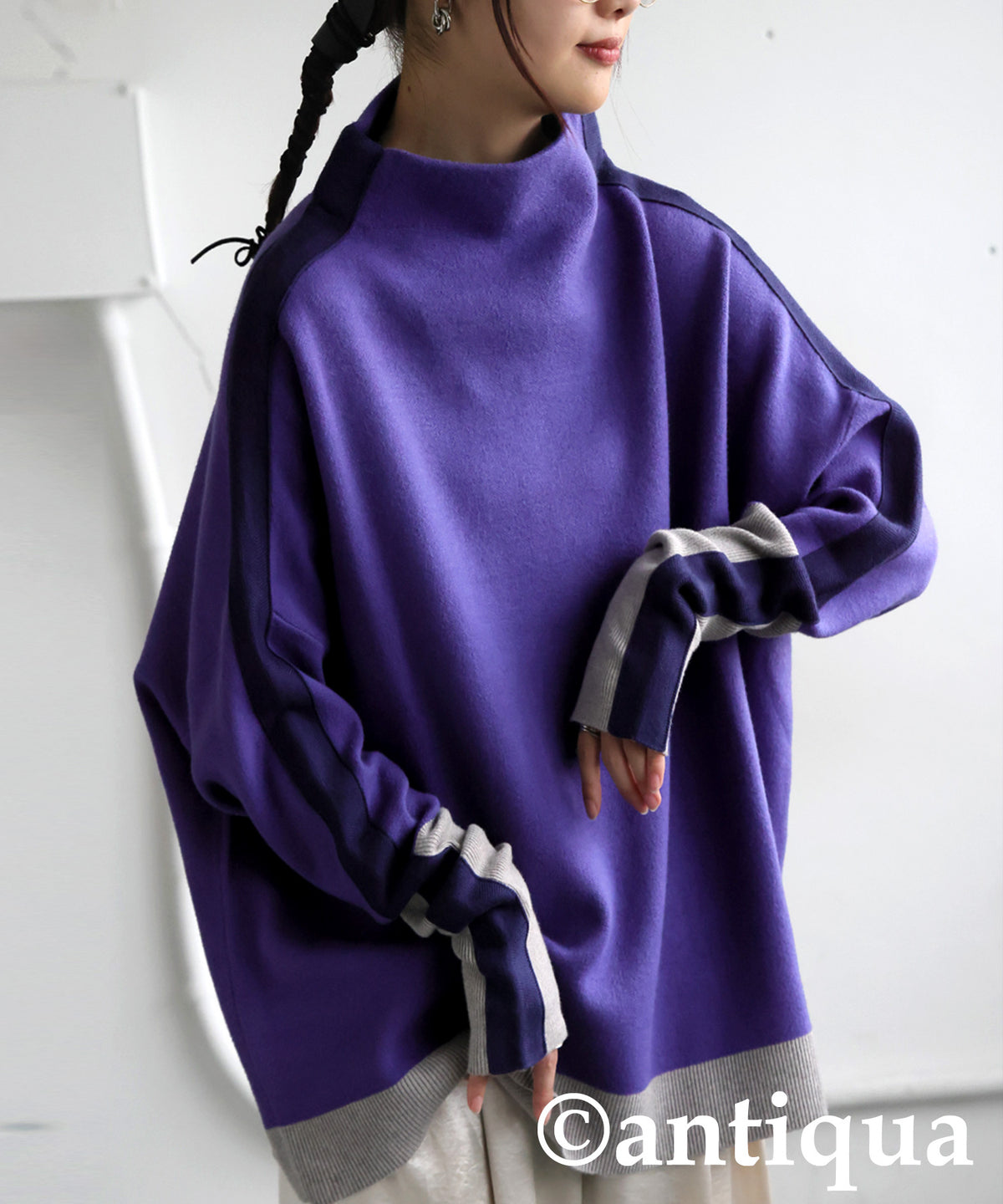 Double Jacquard Color Combination Knitwear Ladies