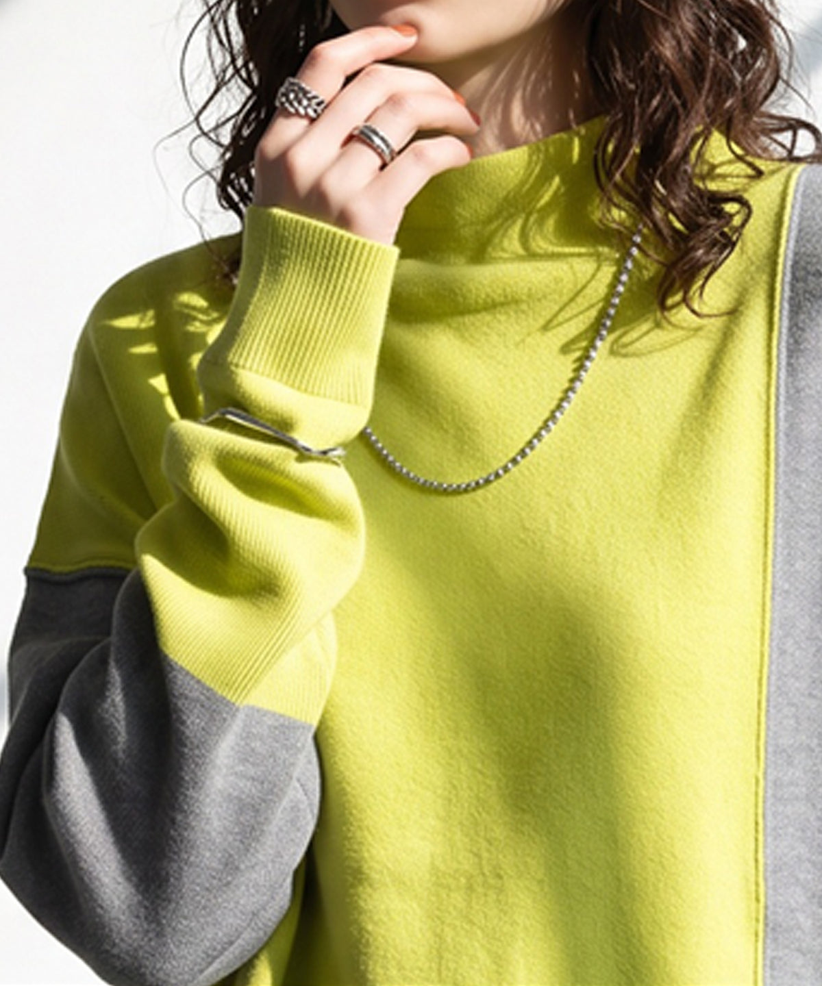 Double Jacquard Color Combination Knitwear Ladies