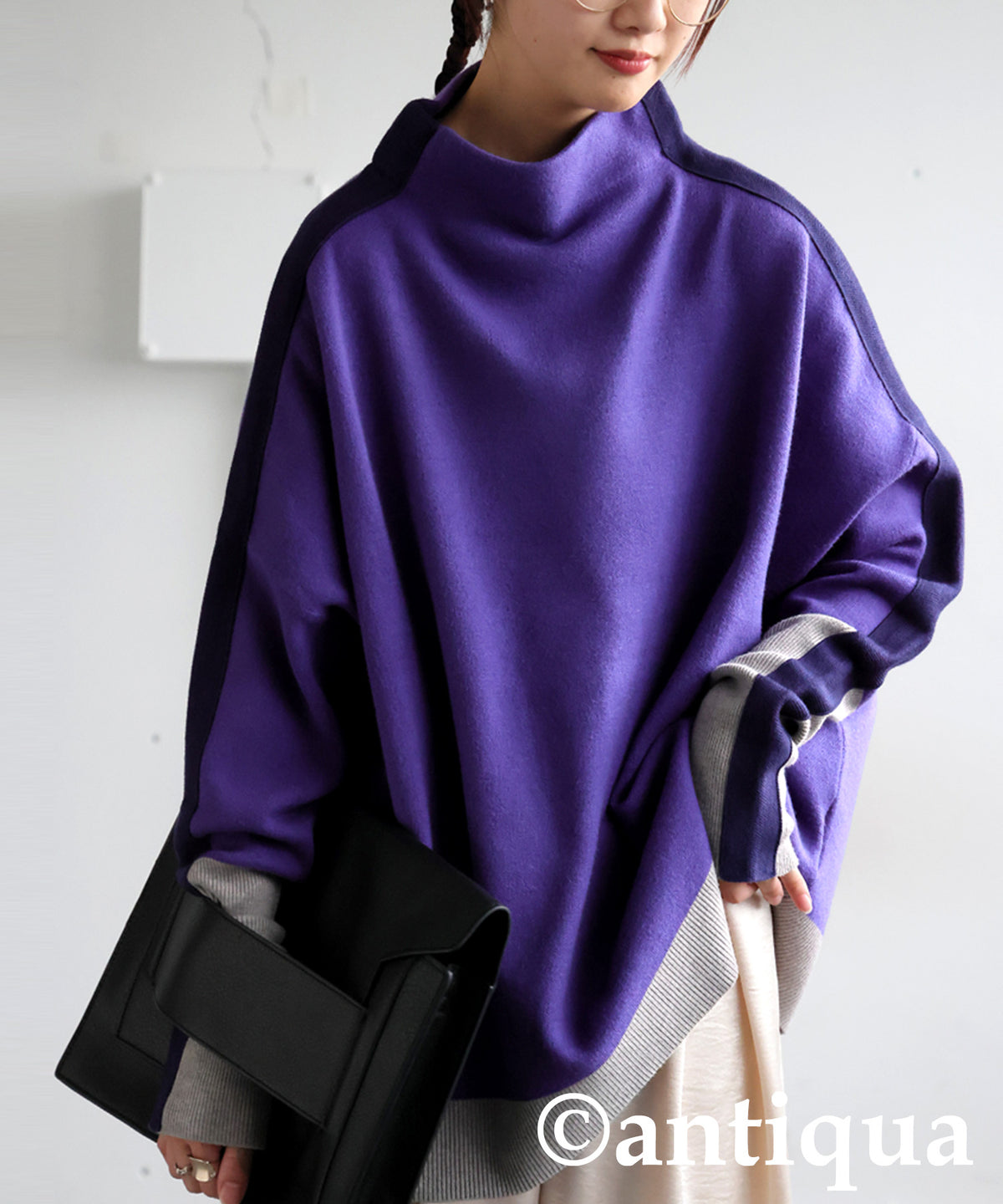 Double Jacquard Color Combination Knitwear Ladies