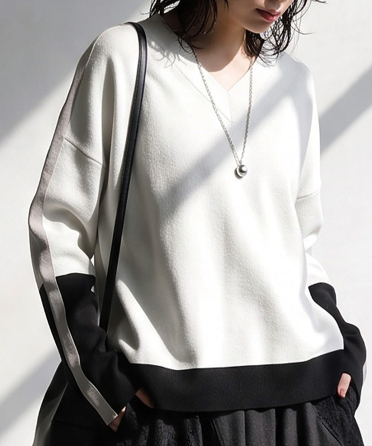Double Jacquard Color Combination Knitwear Ladies