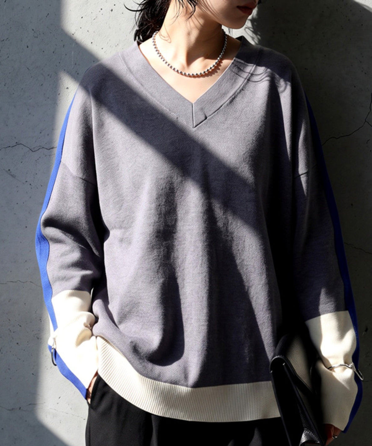 Double Jacquard Color Combination Knitwear Ladies