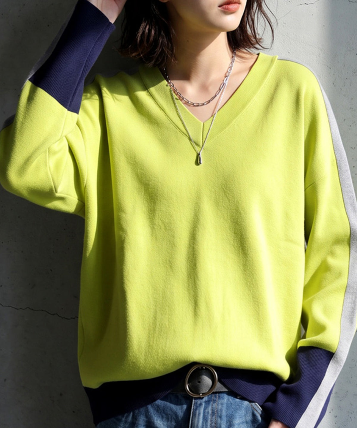 Double Jacquard Color Combination Knitwear Ladies
