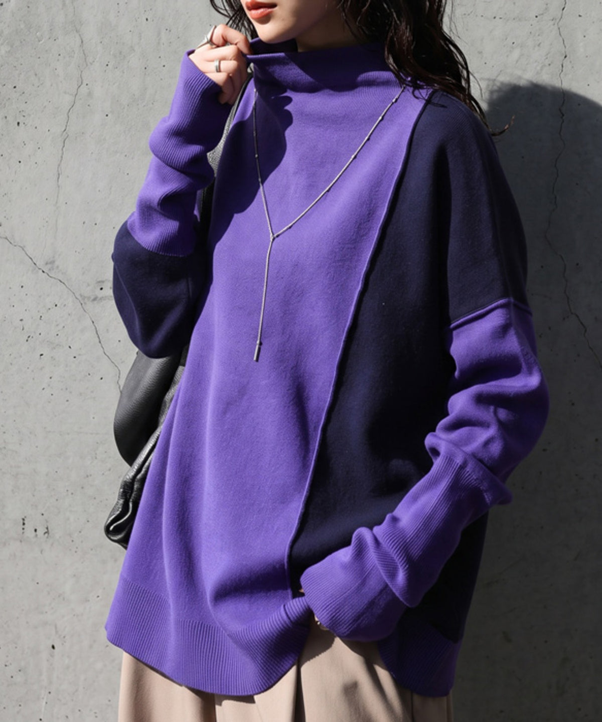 Double Jacquard Color Combination Knitwear Ladies