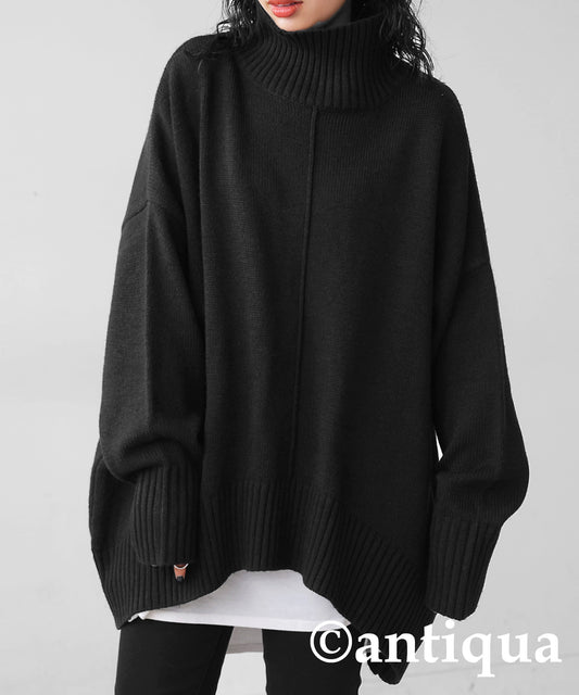 High neck knit Ladies