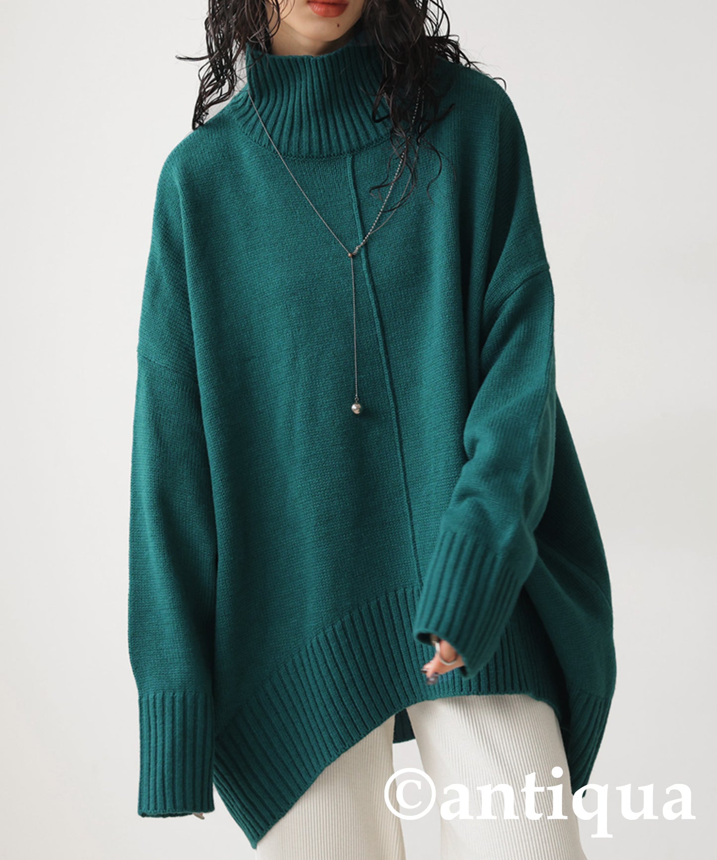 High neck knit Ladies