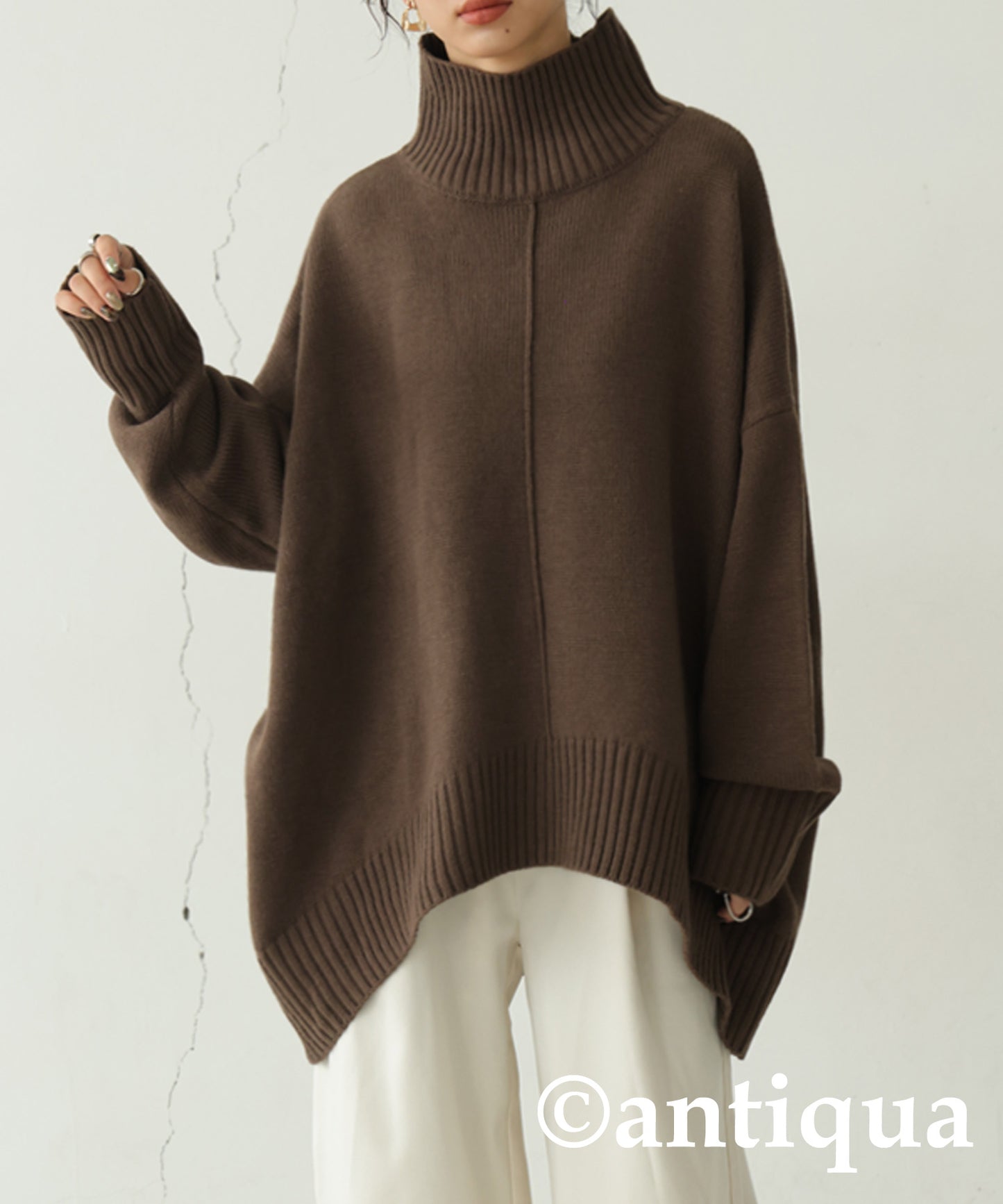 High neck knit Ladies