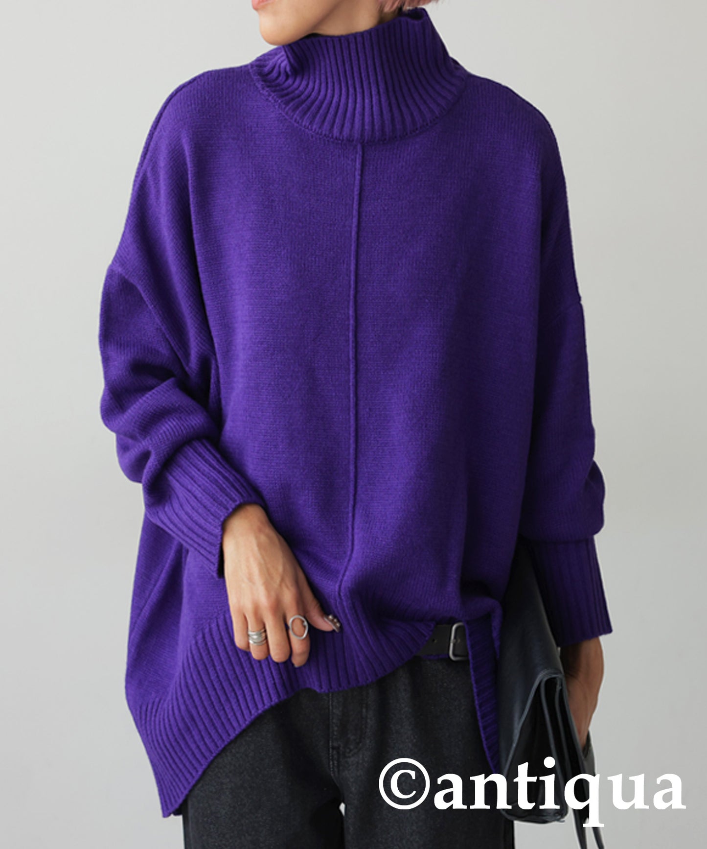 High neck knit Ladies