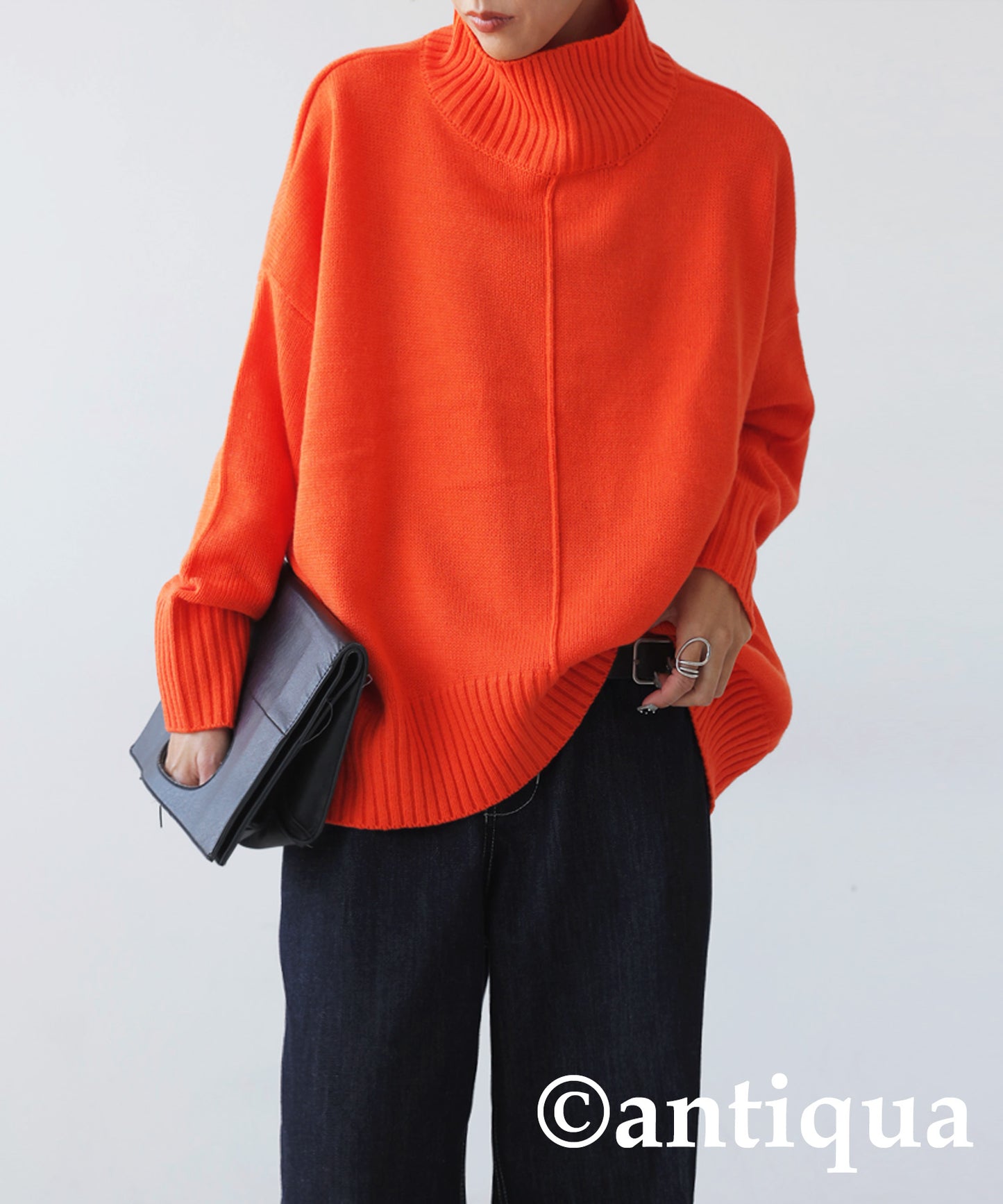 High neck knit Ladies