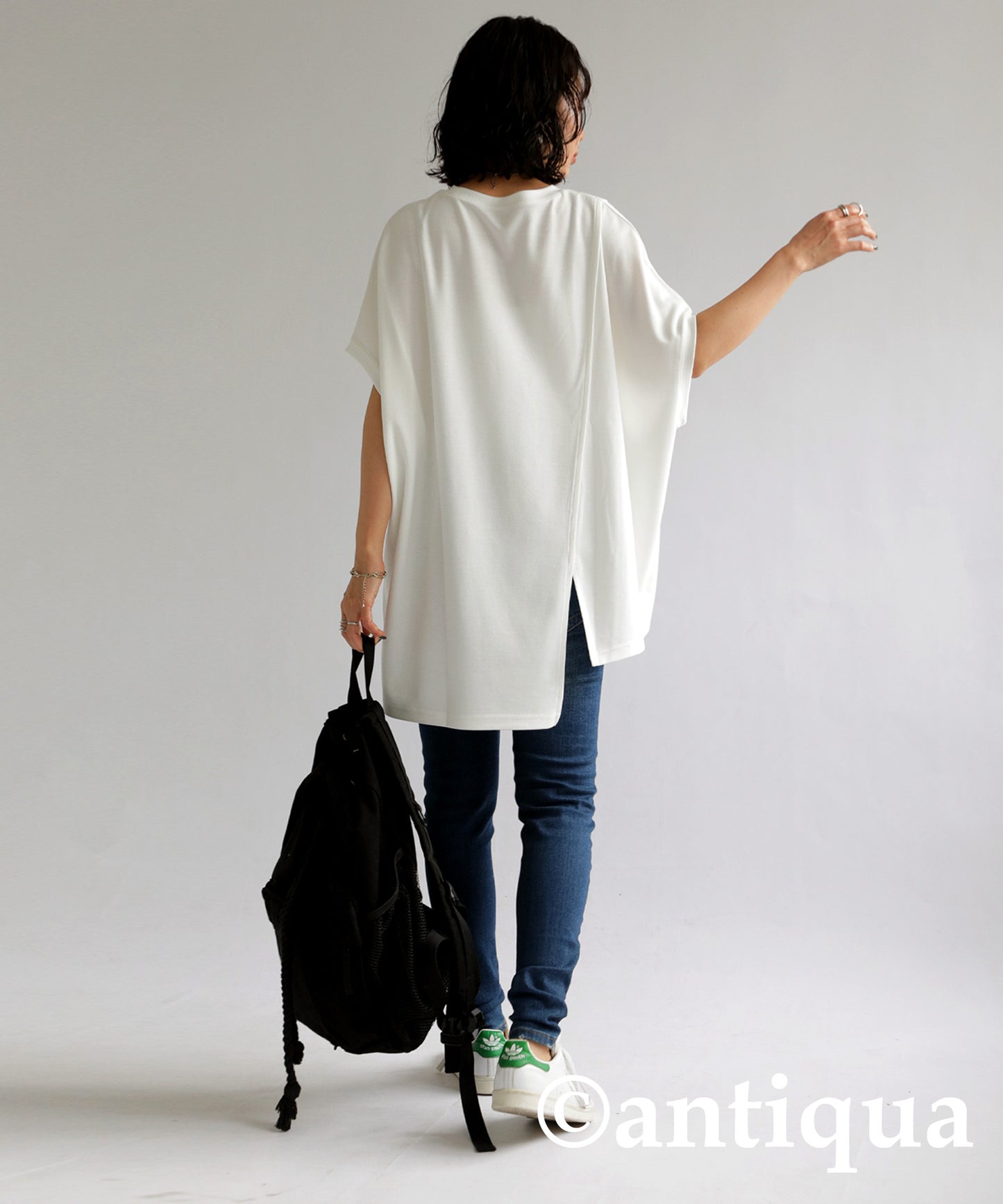 Asymmetry Sleeve Tops Ladies