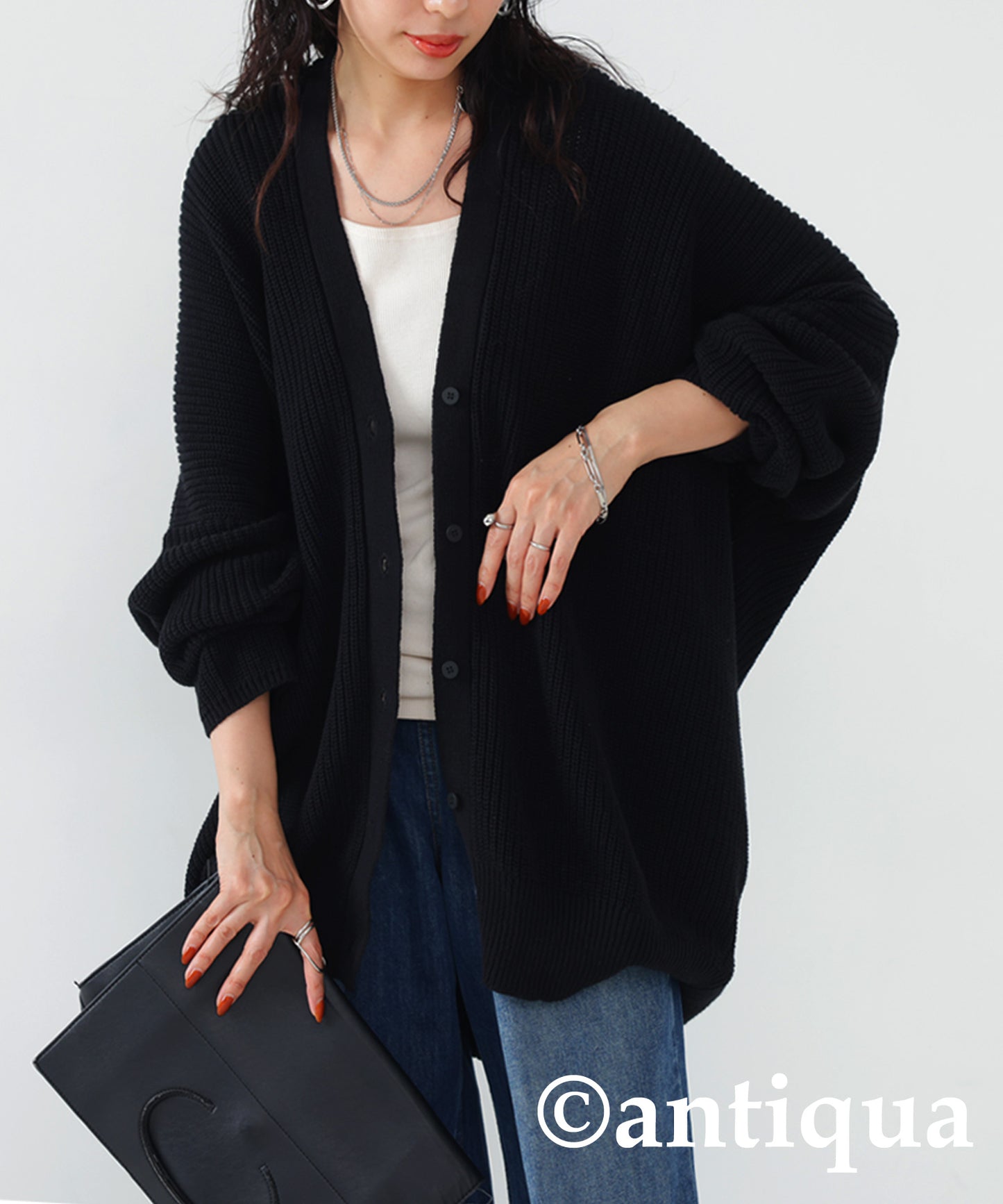 100%Cotton Cardigan Ladies