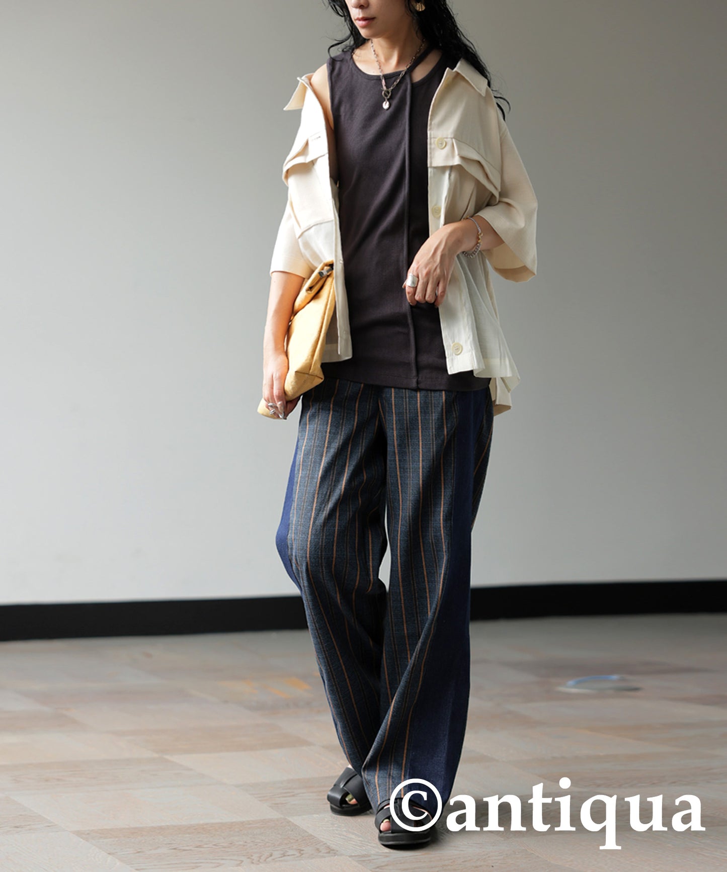 Open Shoulder Tank Top Ladies