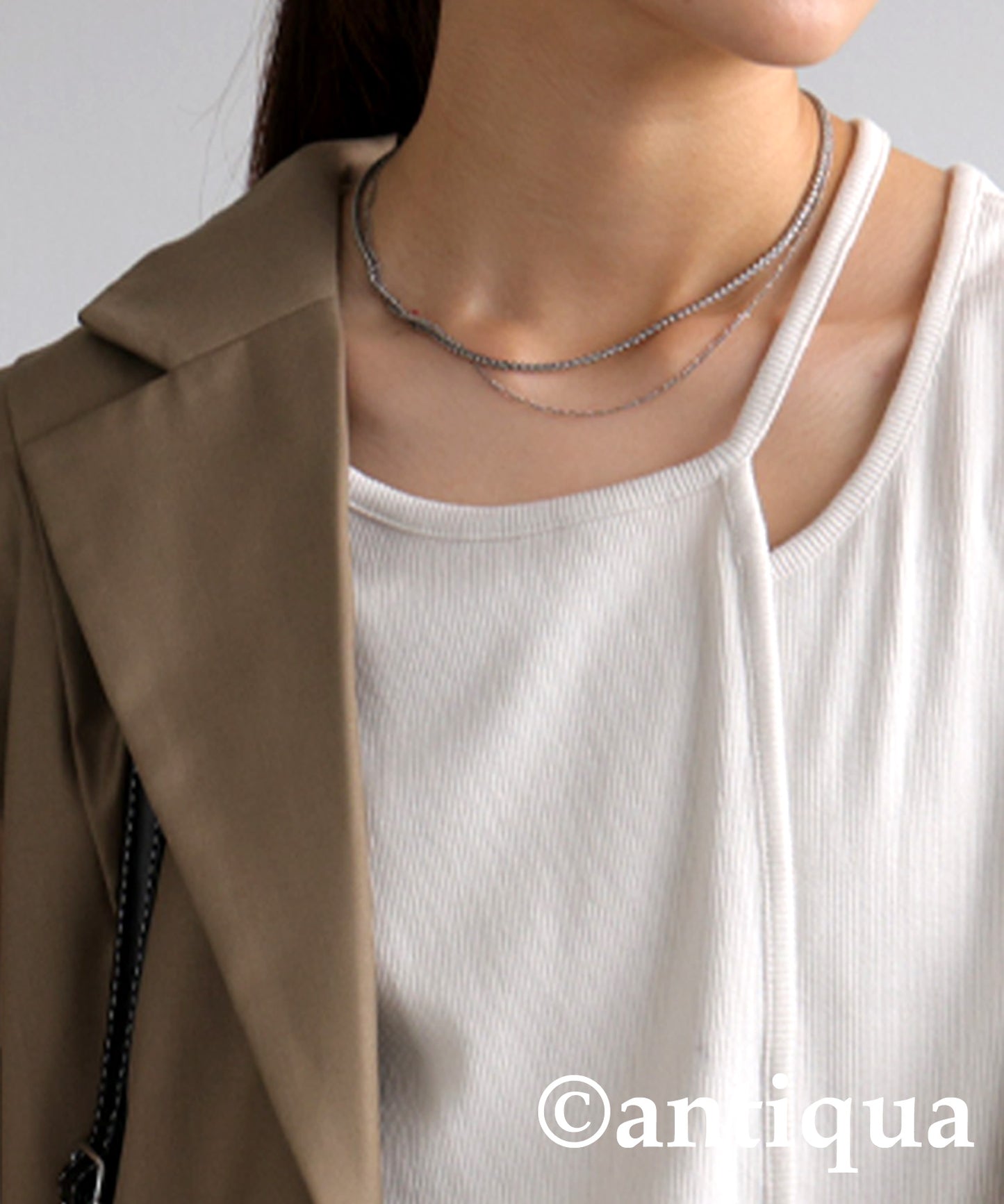 Open Shoulder Tank Top Ladies