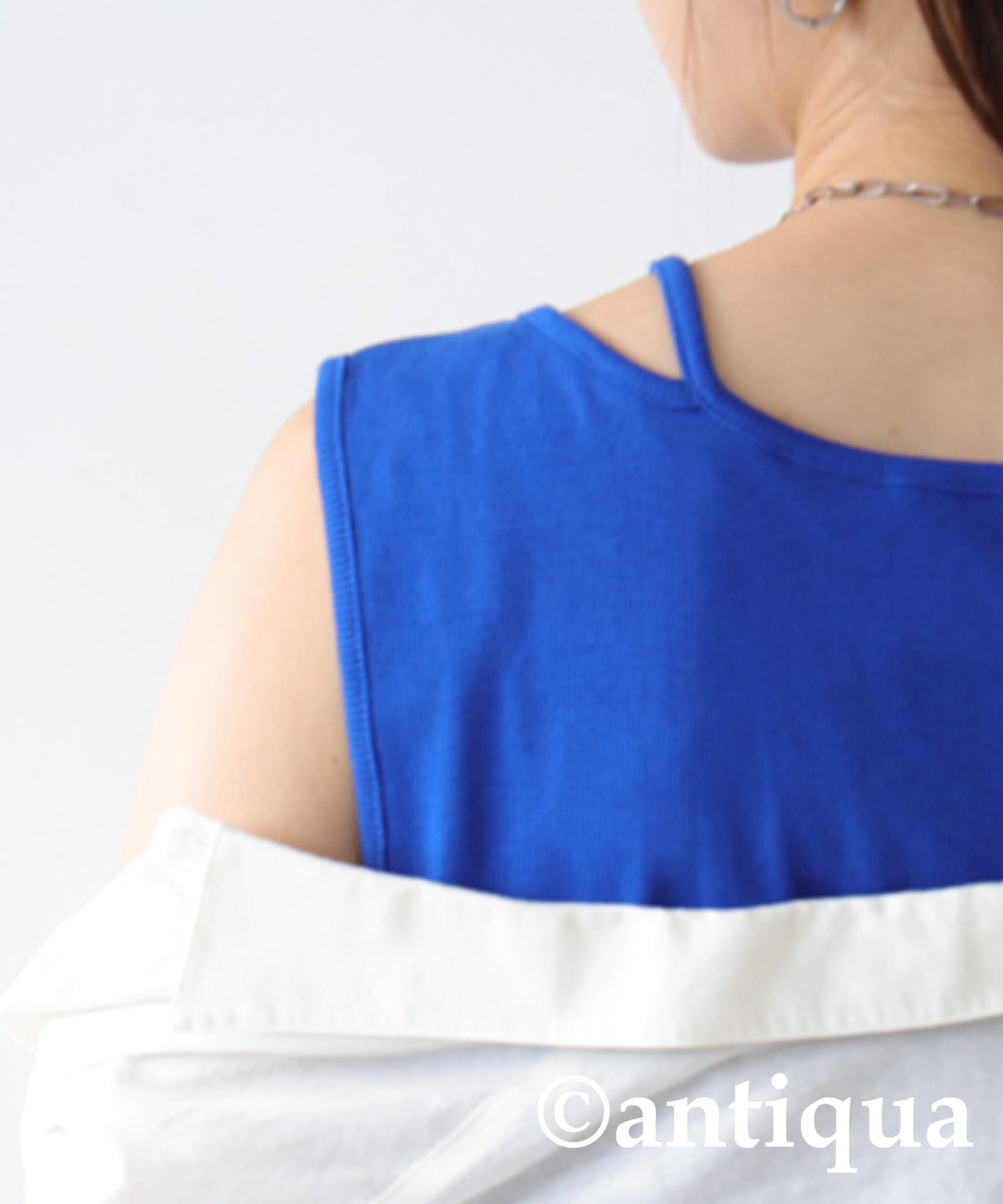 Open Shoulder Tank Top Ladies