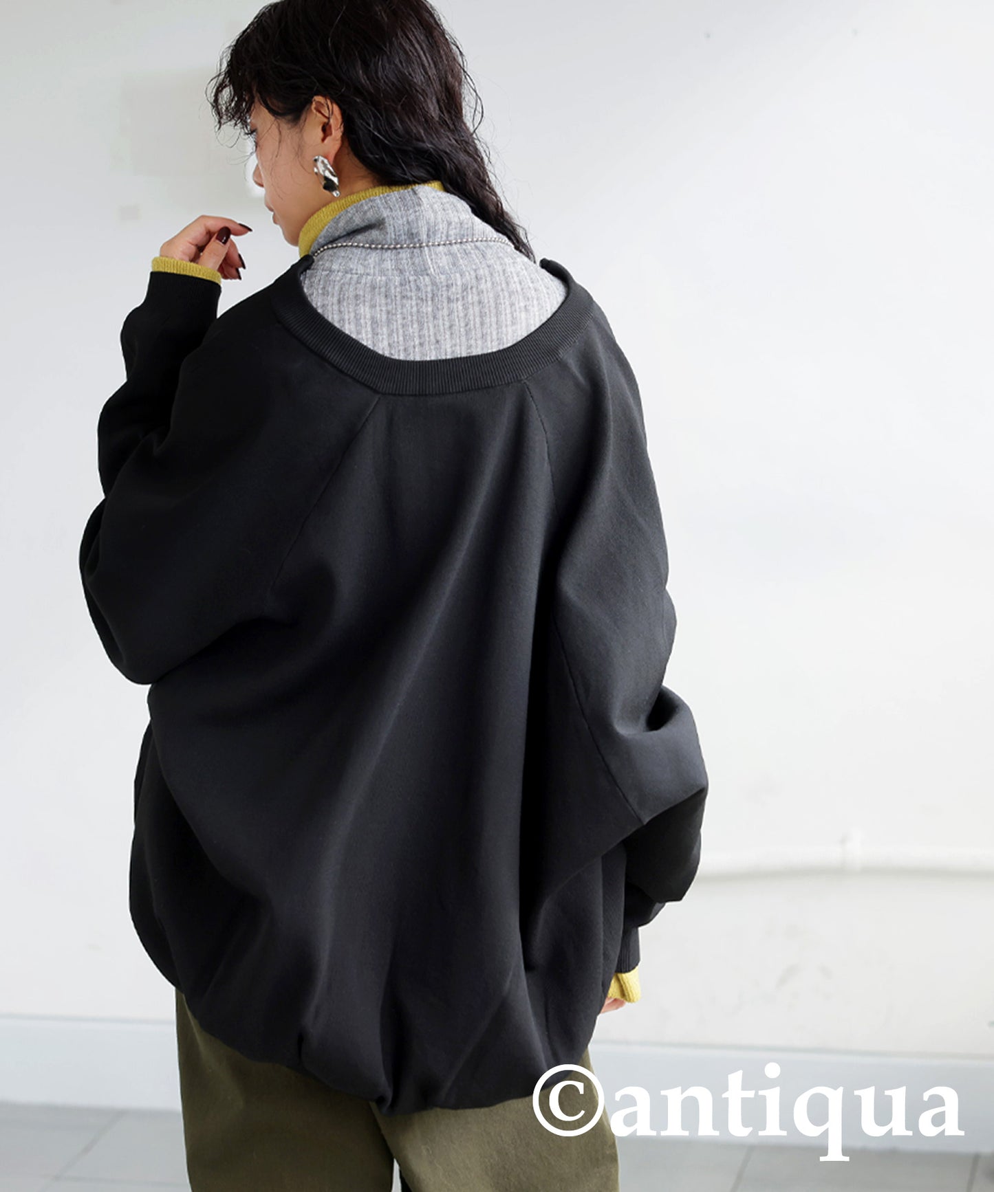 Sponge Knit Blouson Ladies