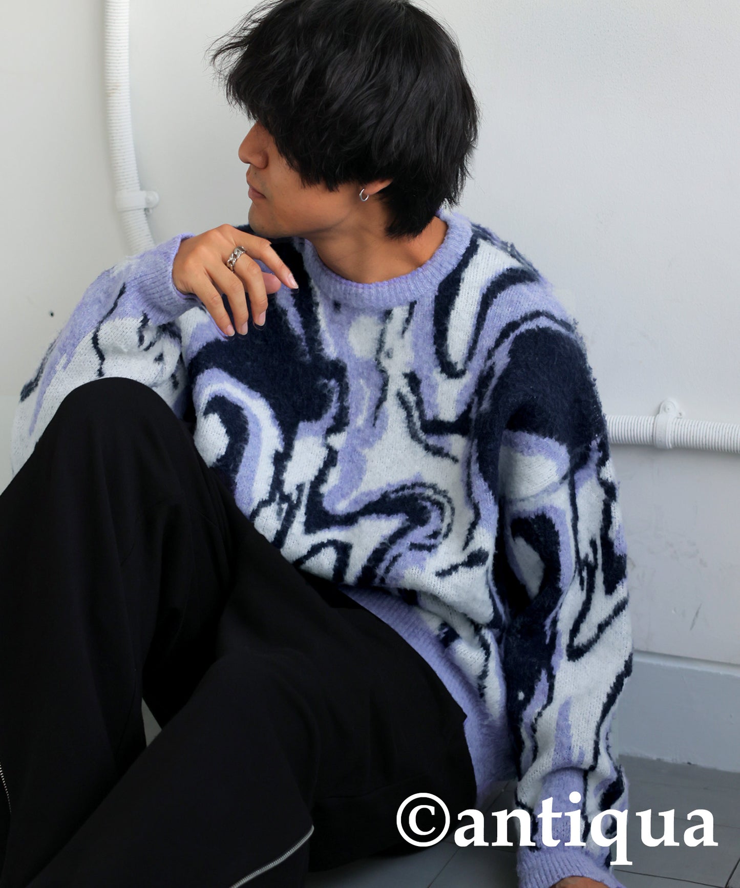 Jacquard Knit Men's