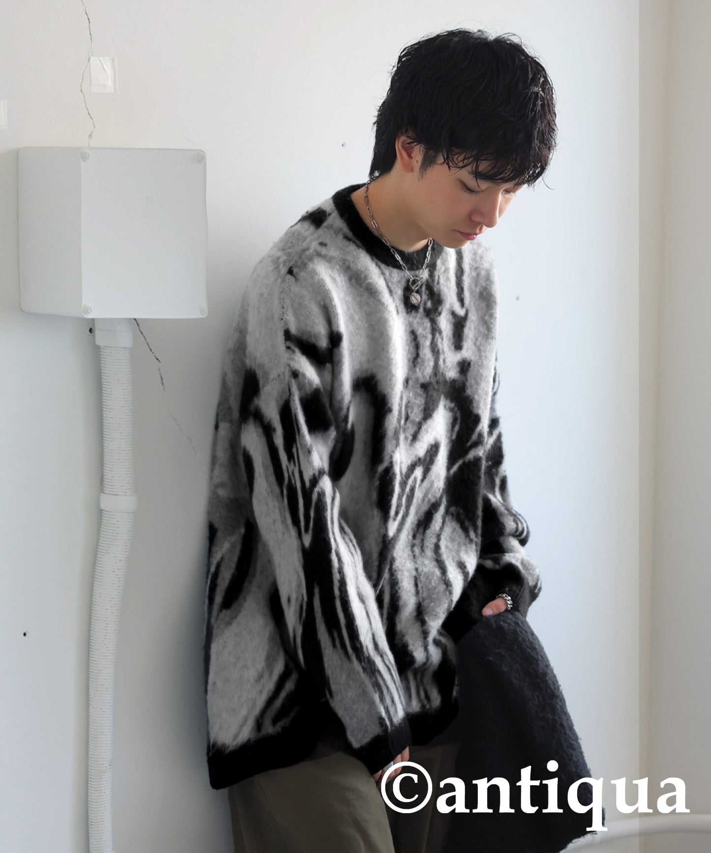 Jacquard Knit Men's