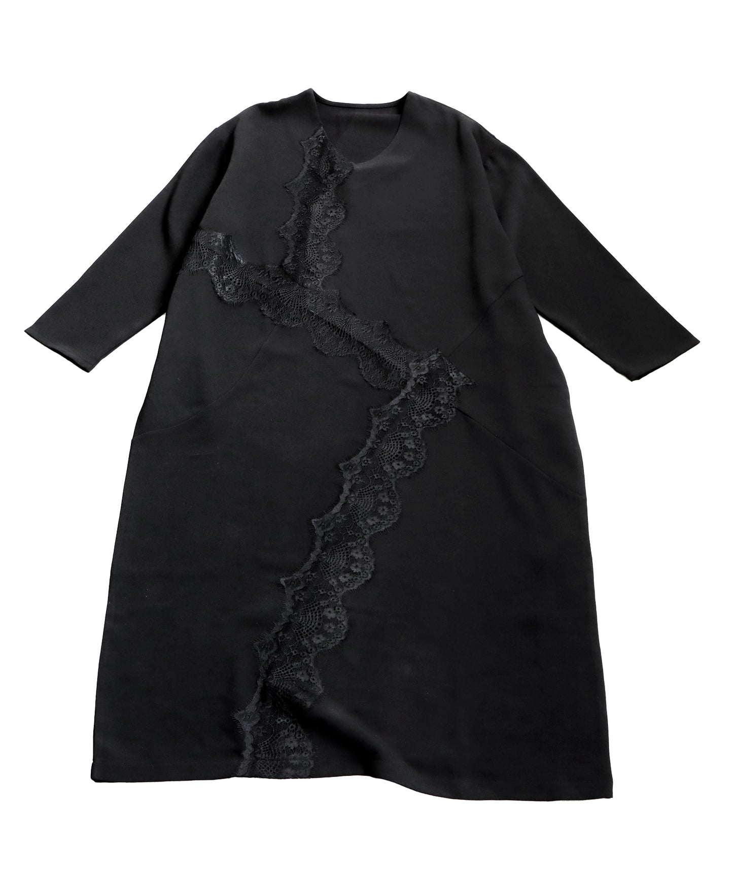 Lace Design Dress Ladies