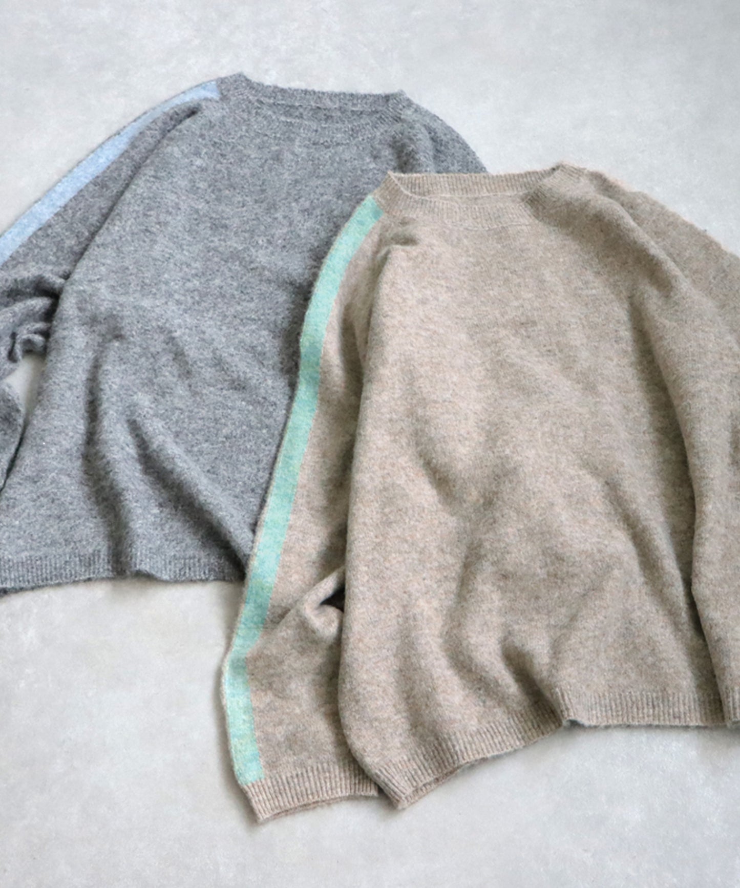 Line Brushed Knit Ladies