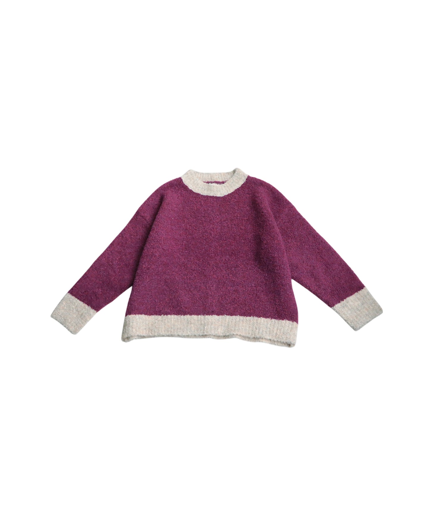 Boucle Yarn Knit Ladies