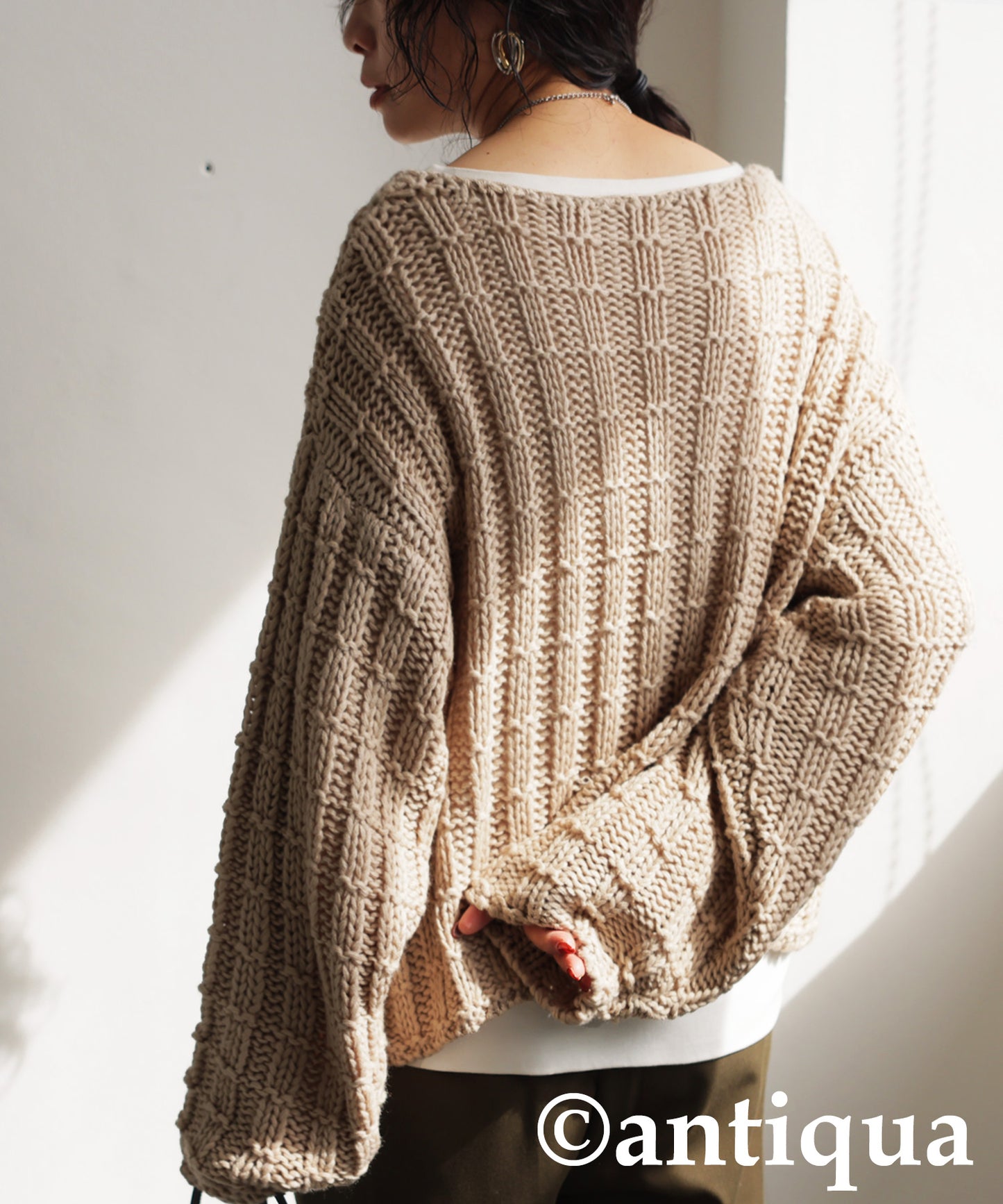 Low Gauge Short Knit Ladies