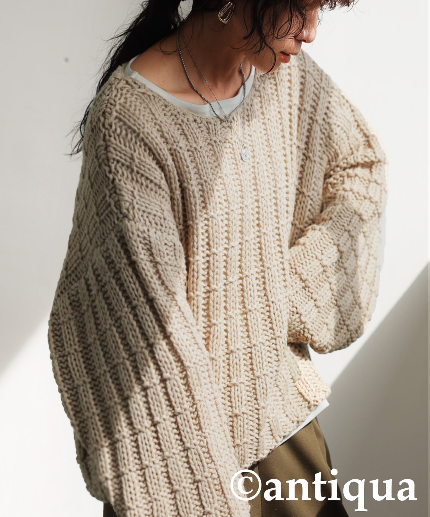 Low Gauge Short Knit Ladies