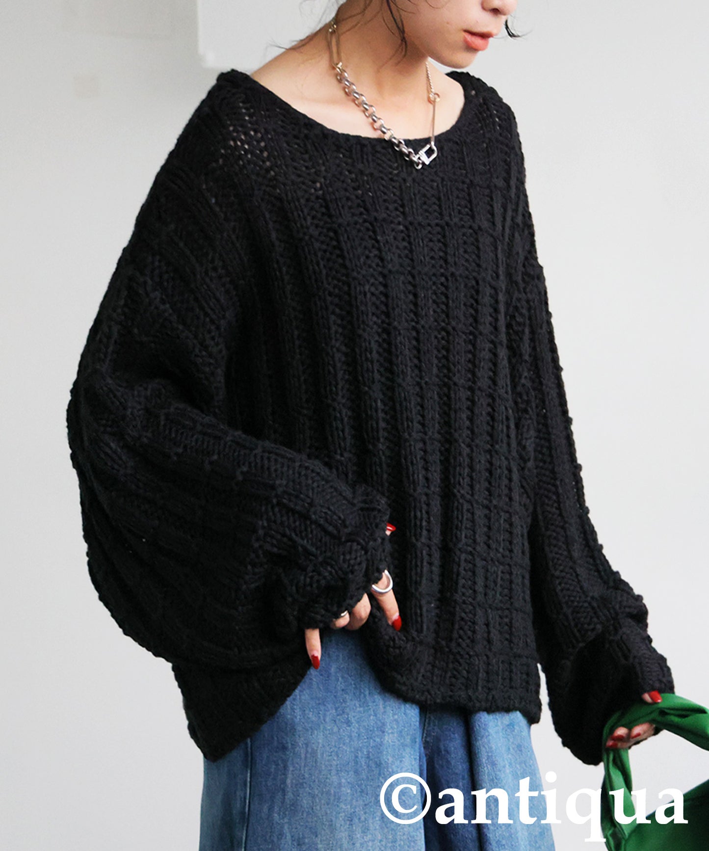 Low Gauge Short Knit Ladies