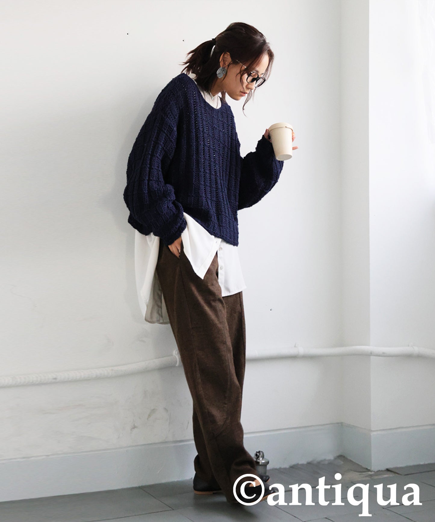 Low Gauge Short Knit Ladies