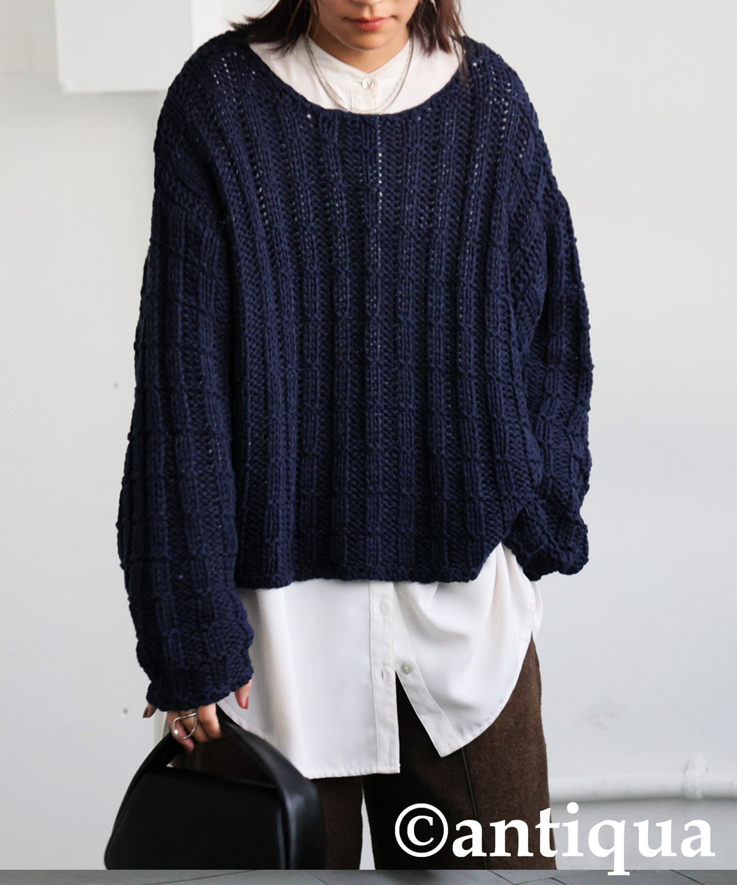 Low Gauge Short Knit Ladies