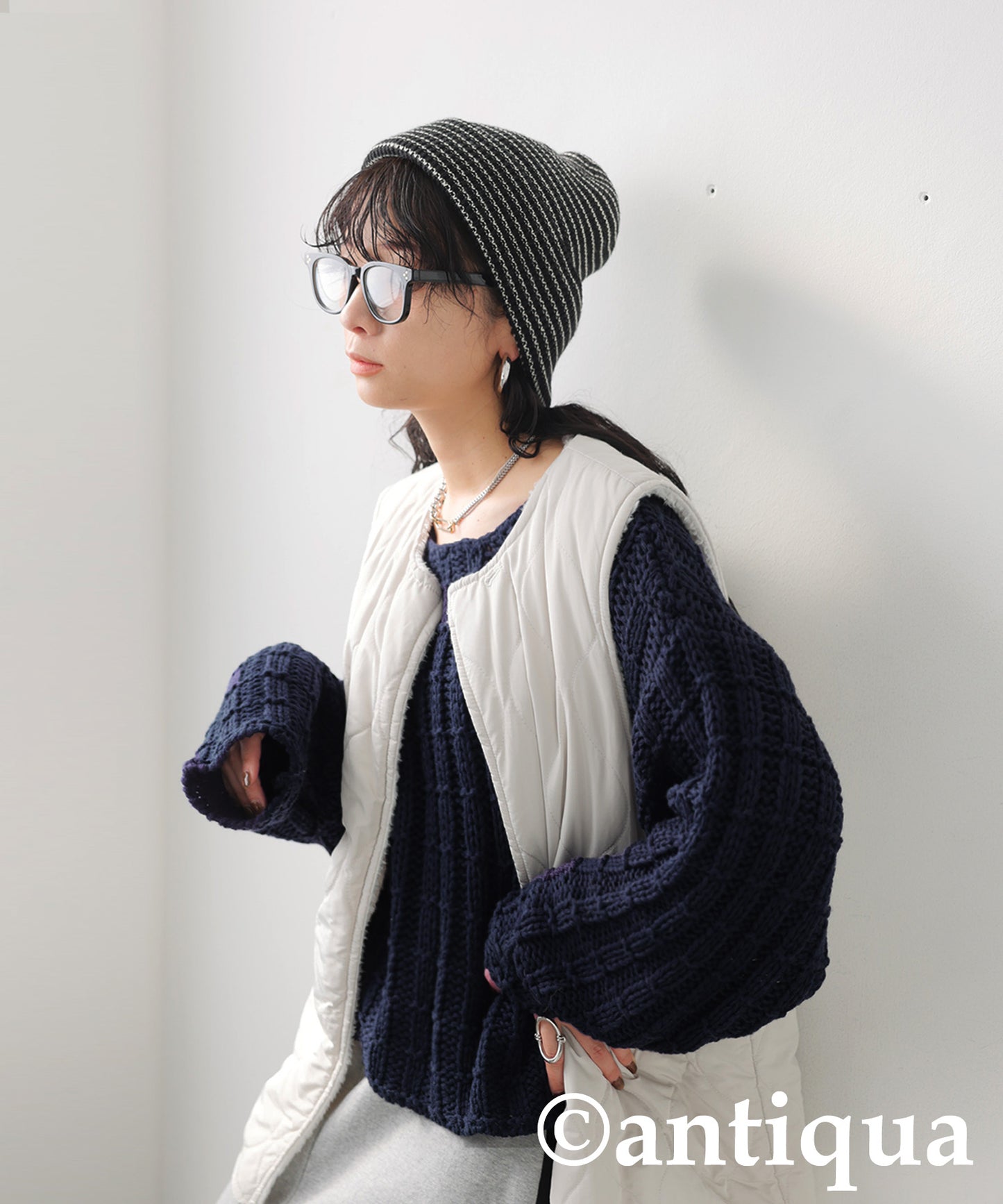 Low Gauge Short Knit Ladies