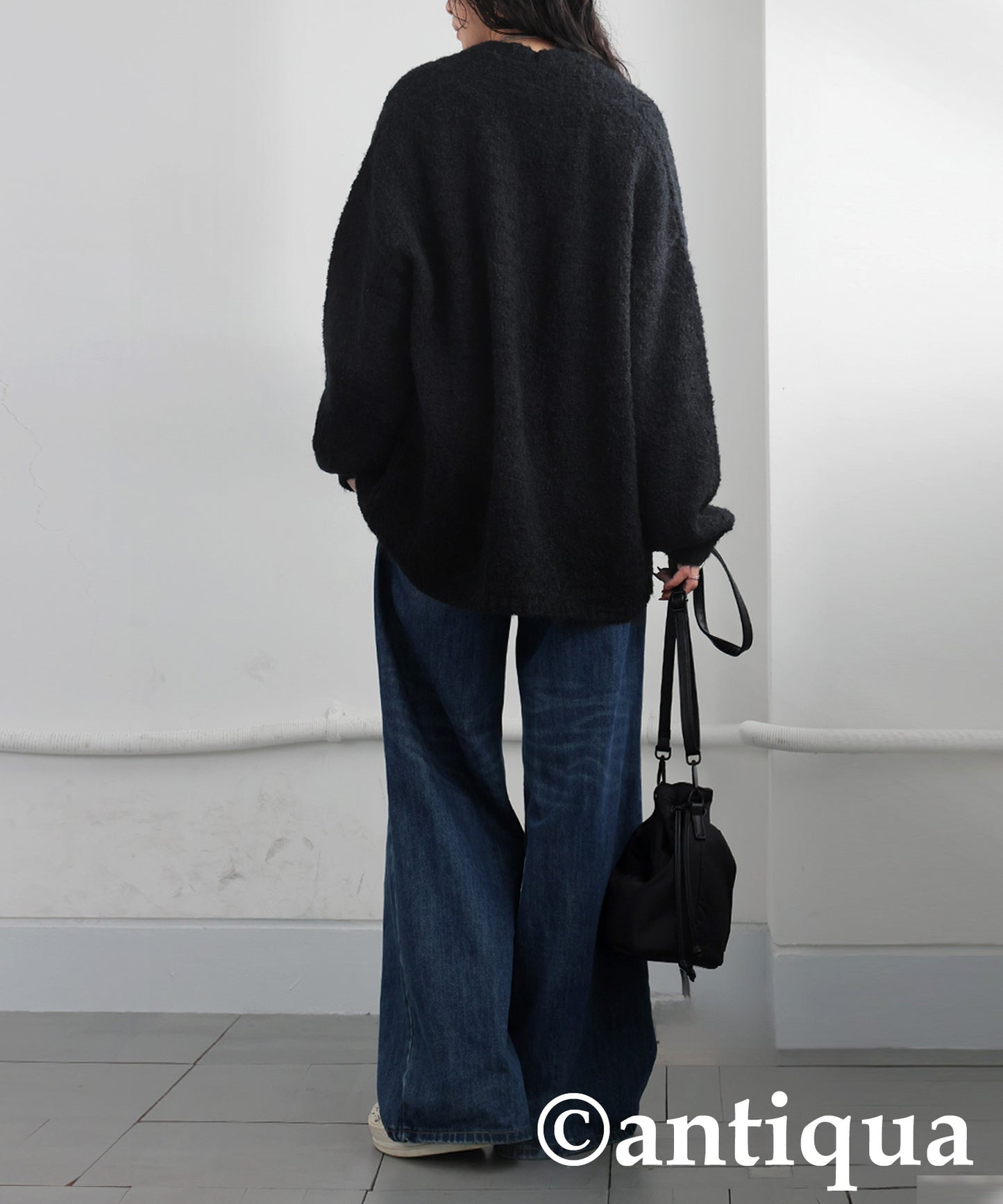 Boucle Knit Cardigan Ladies