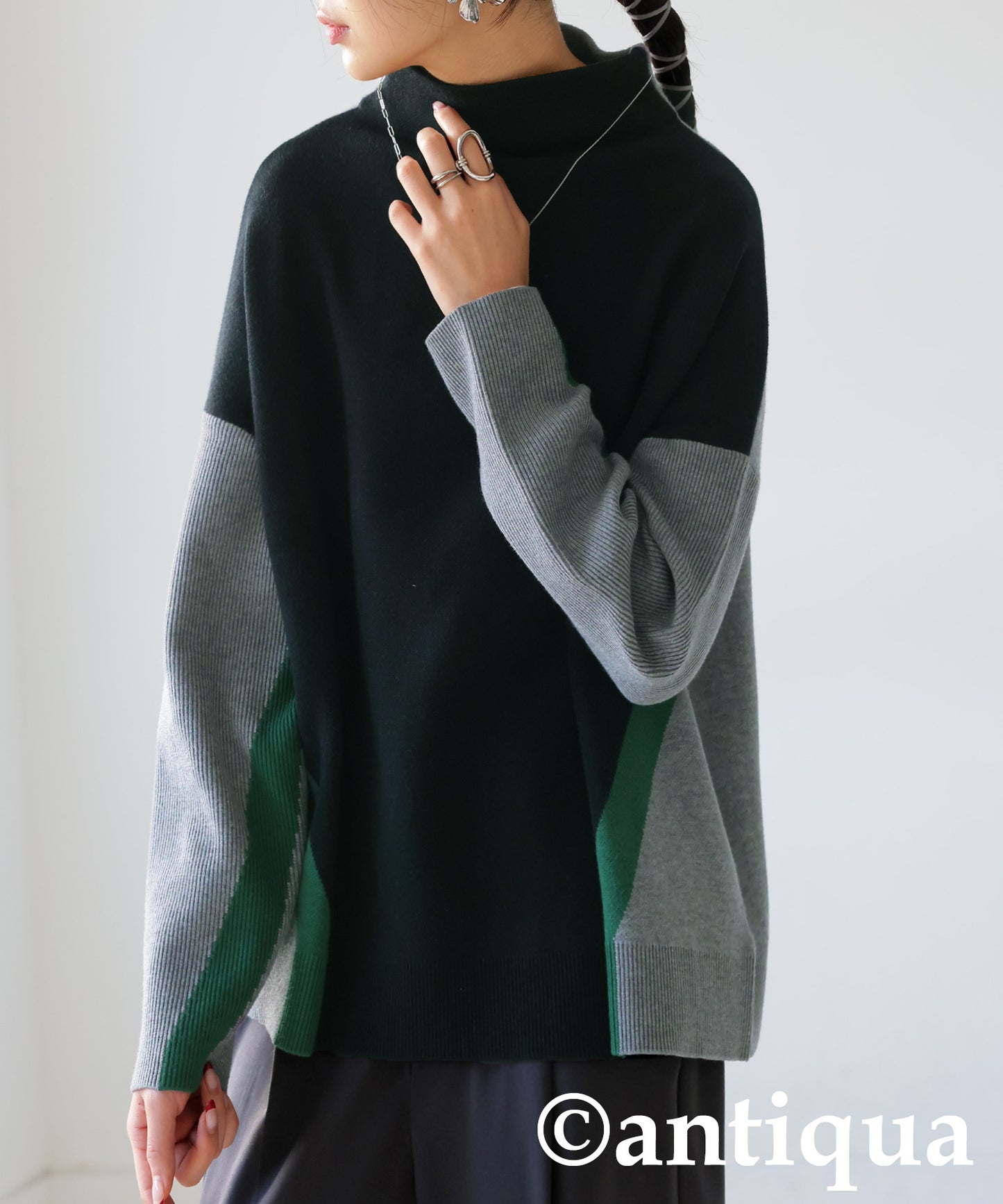 Color Line Knit Ladies