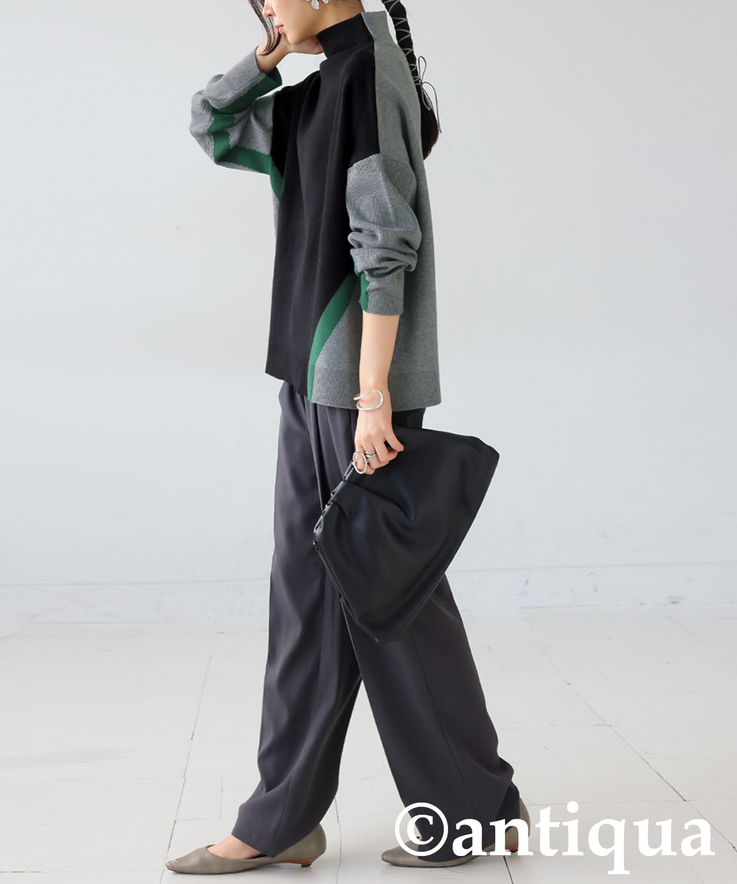Color Line Knit Ladies