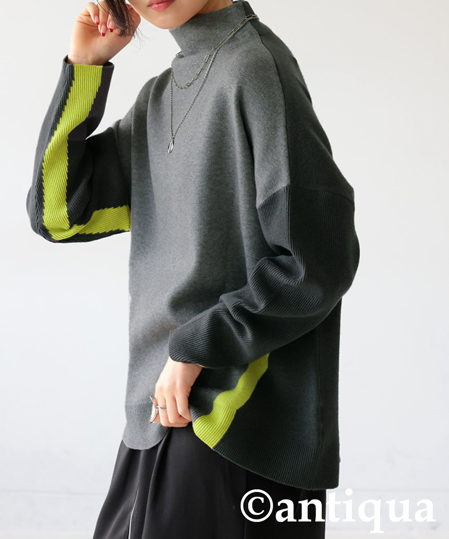 Color Line Knit Ladies