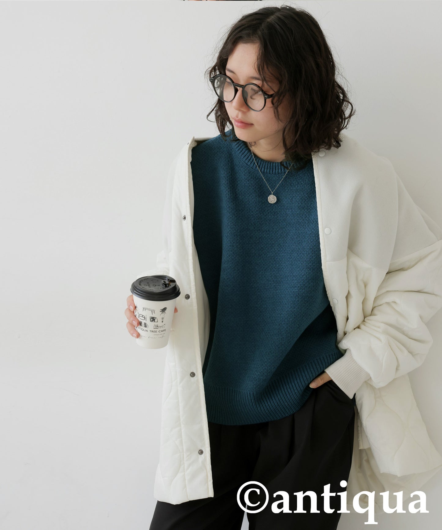 Double Jacquard Knit Ladies