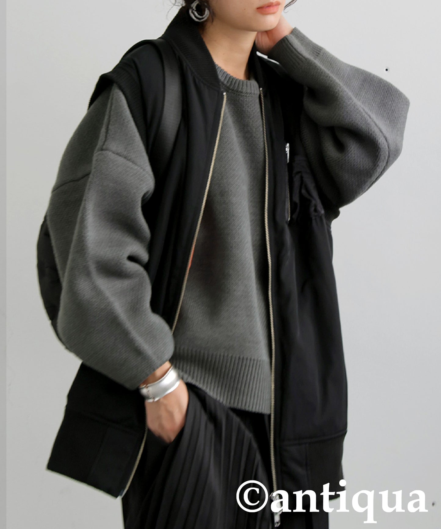 Double Jacquard Knit Ladies
