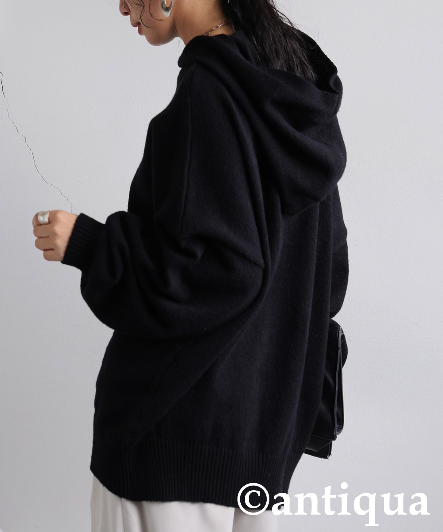 Knit Hoodie Ladies
