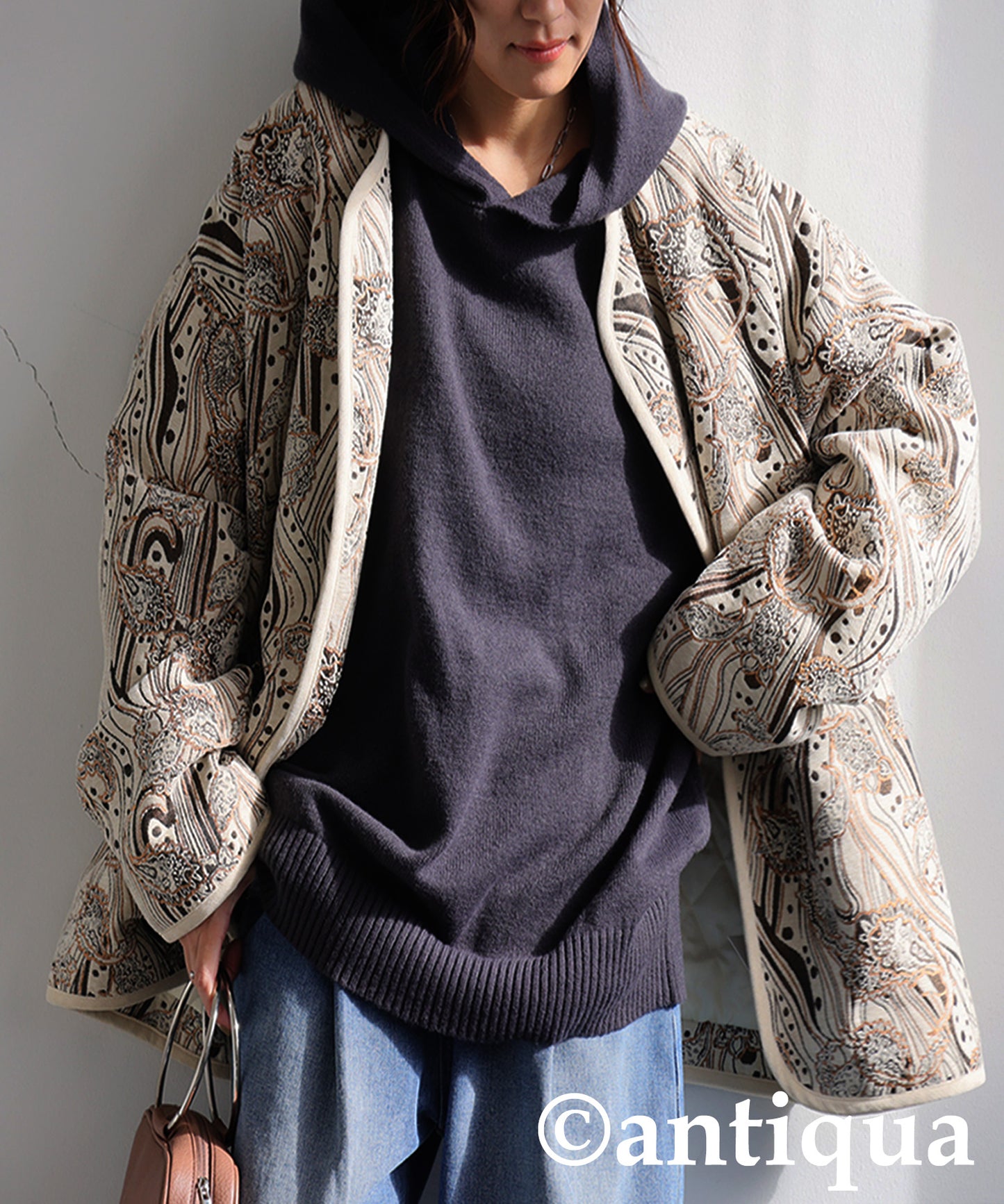 Knit Hoodie Ladies