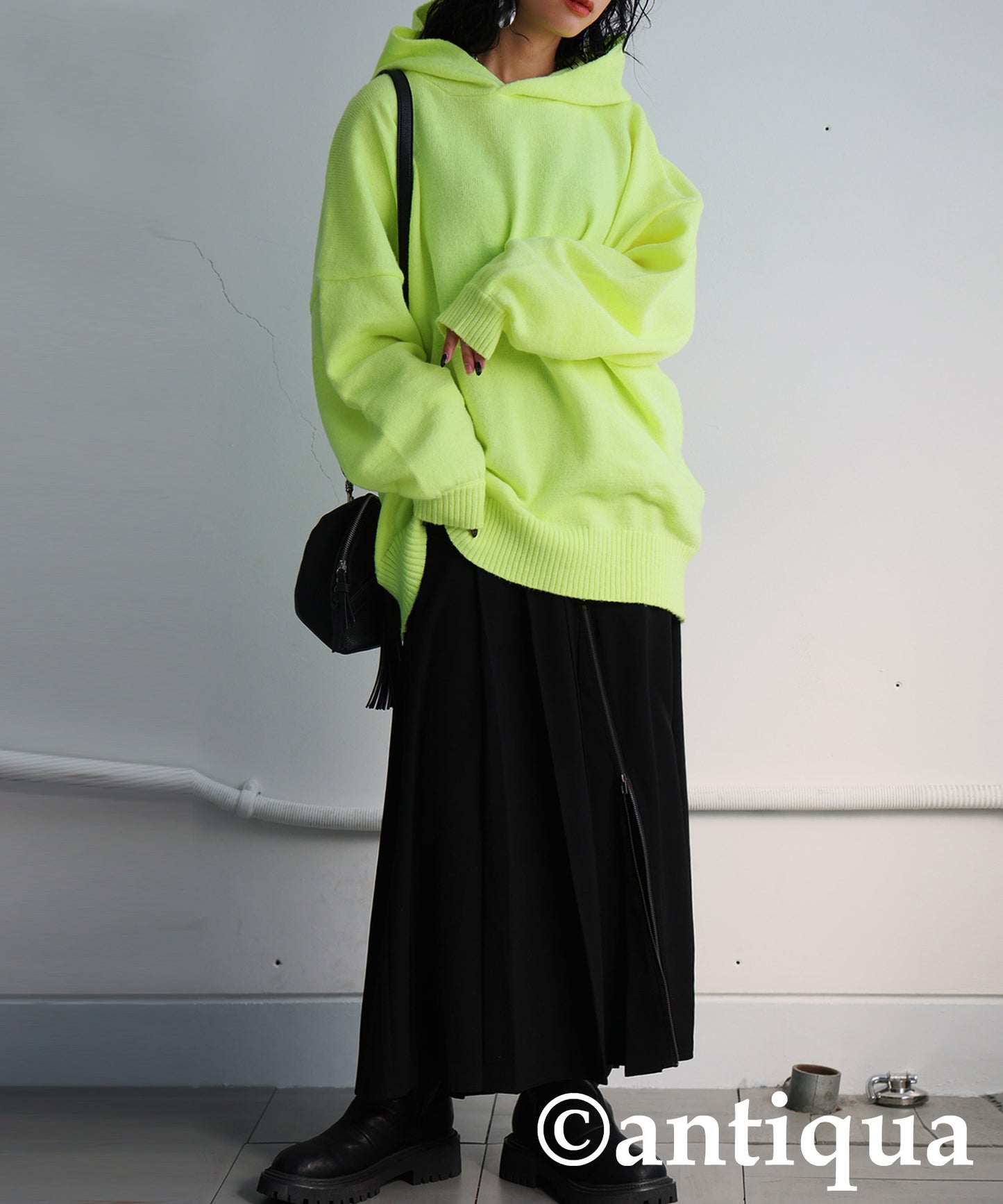 Knit Hoodie Ladies